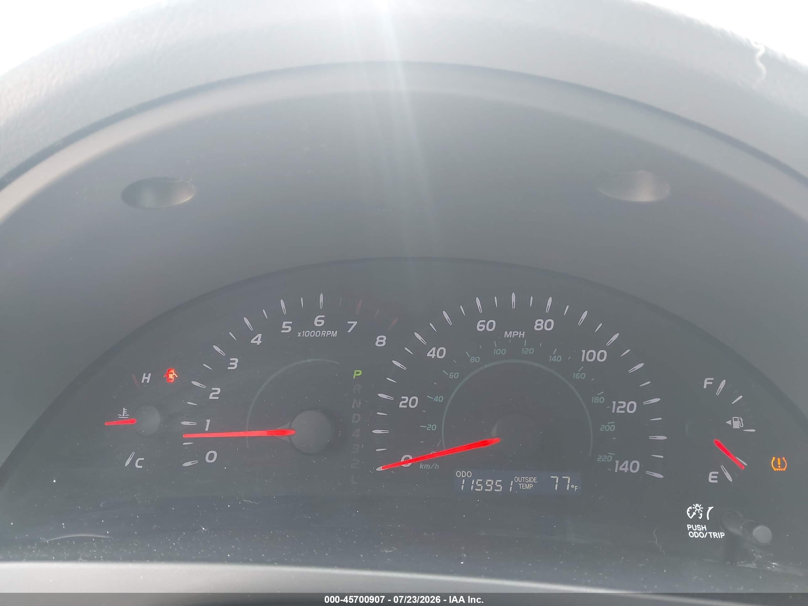 2007 Toyota Camry Le Black vin: 4T4BE46K27R006655