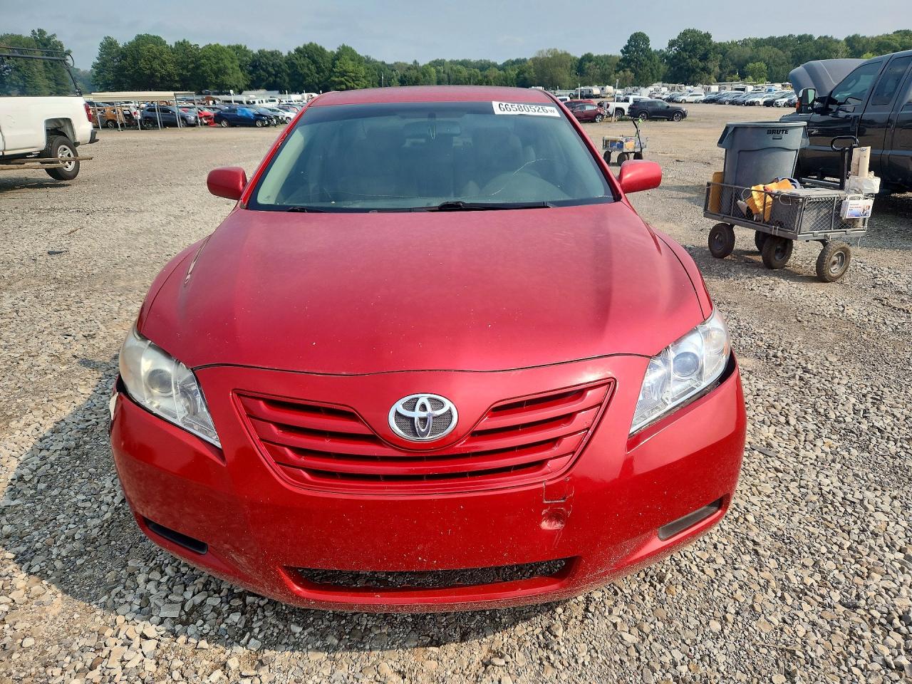 2008 Toyota Camry Le Red vin: 4T4BE46K28R029760