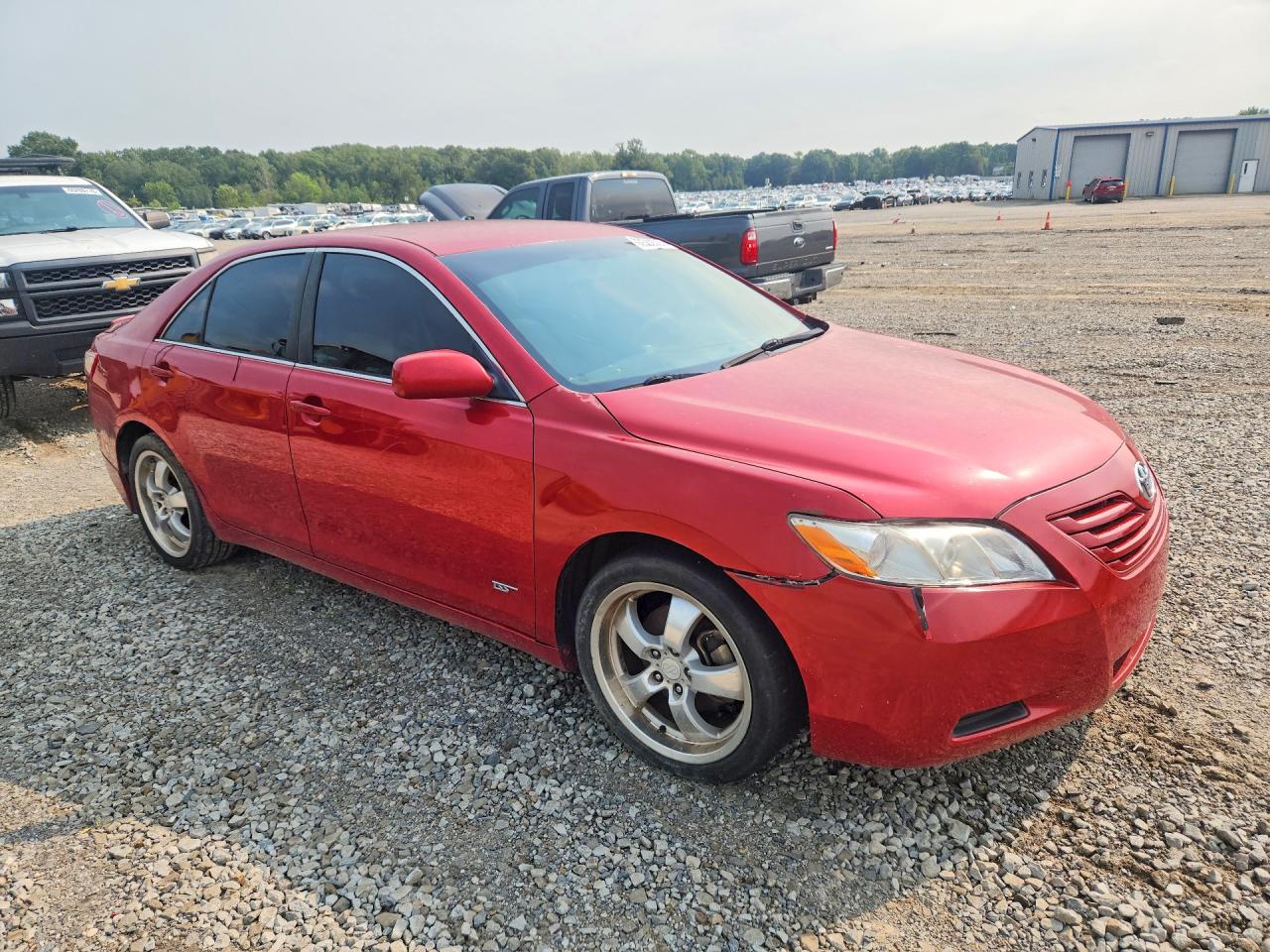 2008 Toyota Camry Le Red vin: 4T4BE46K28R029760