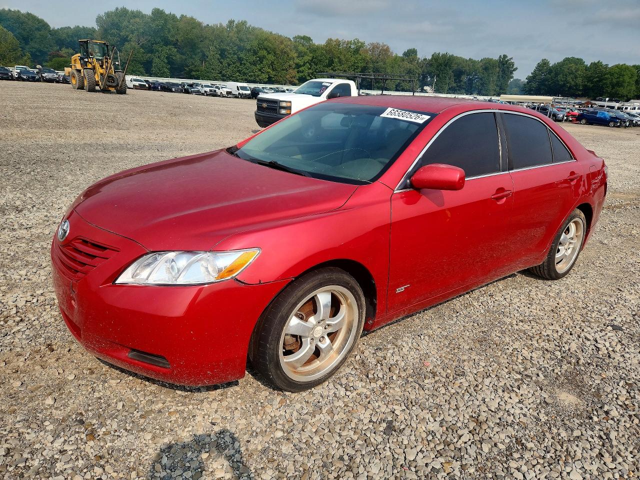 2008 Toyota Camry Le Красный vin: 4T4BE46K28R029760