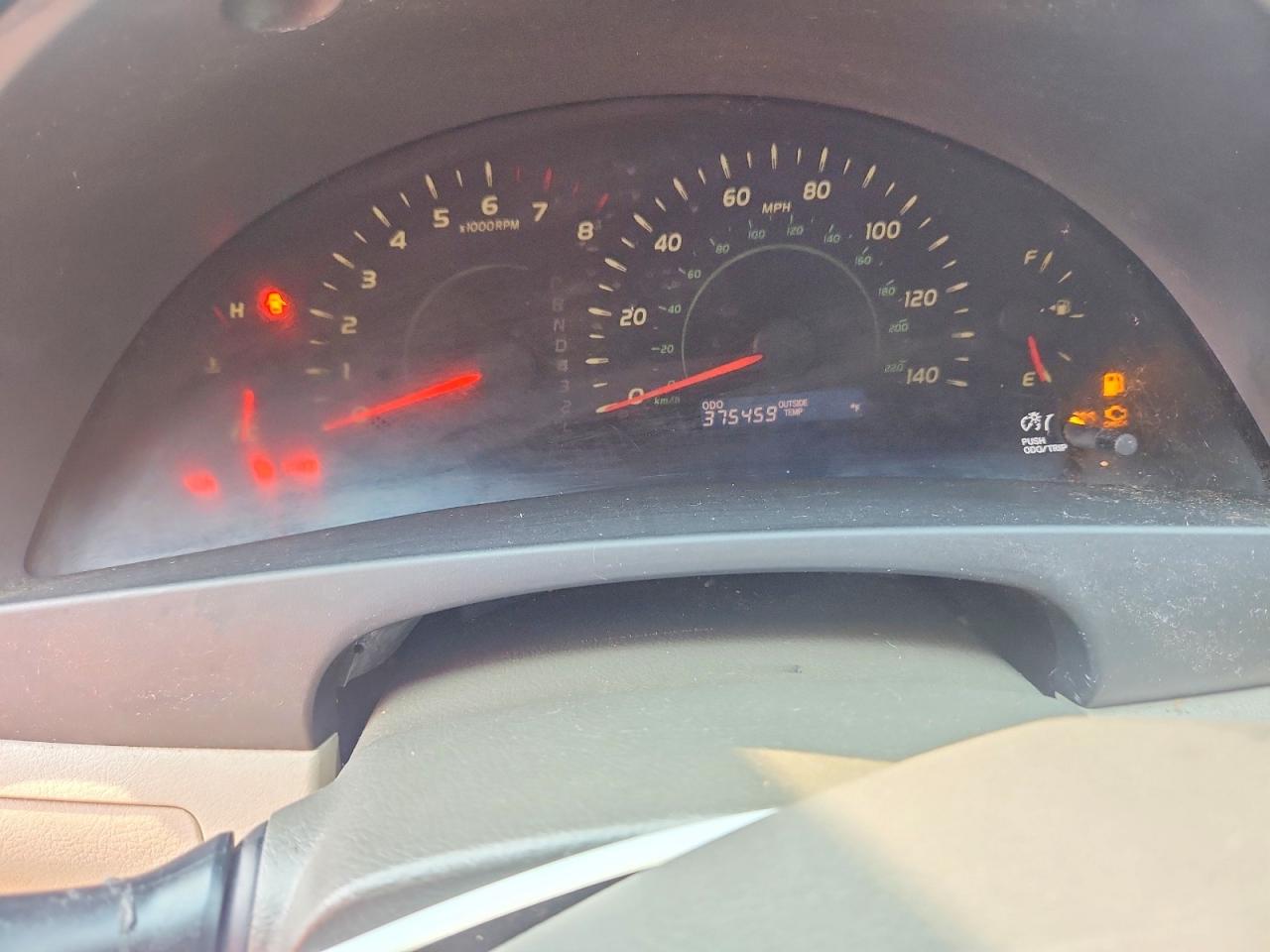 2008 Toyota Camry Le Red vin: 4T4BE46K28R029760