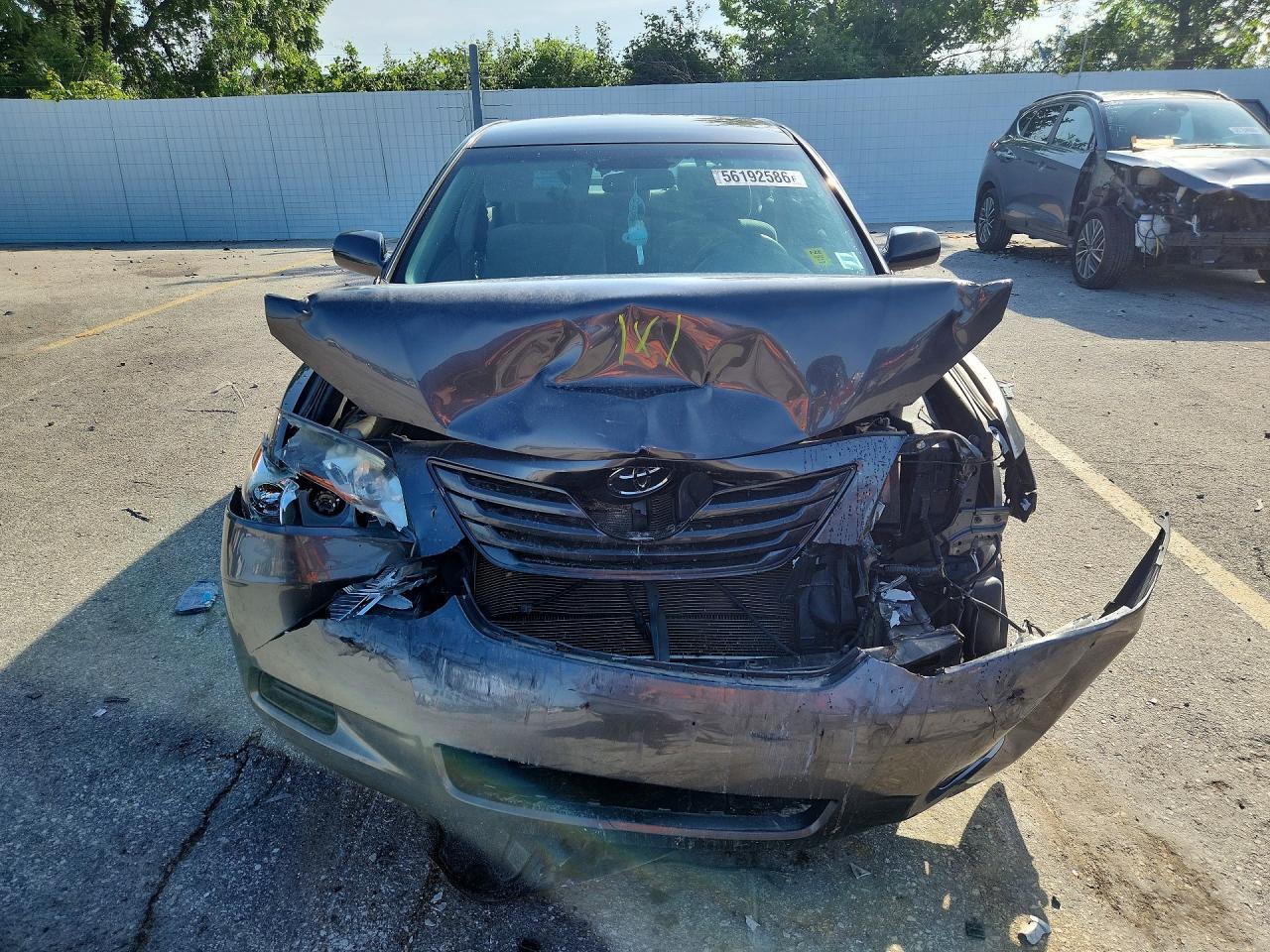 2008 Toyota Camry Le Gray vin: 4T4BE46K28R041598