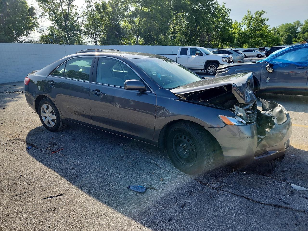 2008 Toyota Camry Le Gray vin: 4T4BE46K28R041598