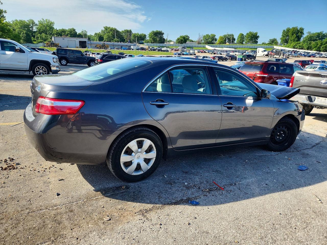 2008 Toyota Camry Le Gray vin: 4T4BE46K28R041598
