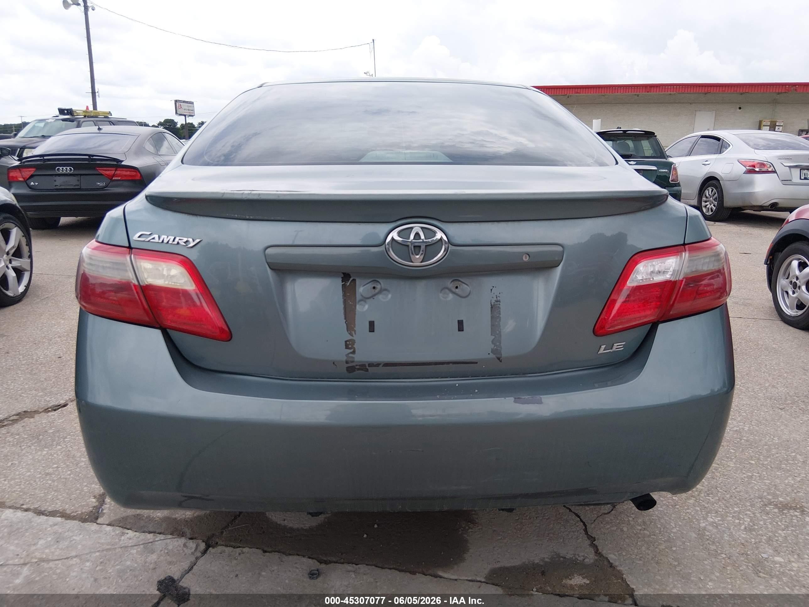 2008 Toyota Camry Le Teal vin: 4T4BE46K28R043142
