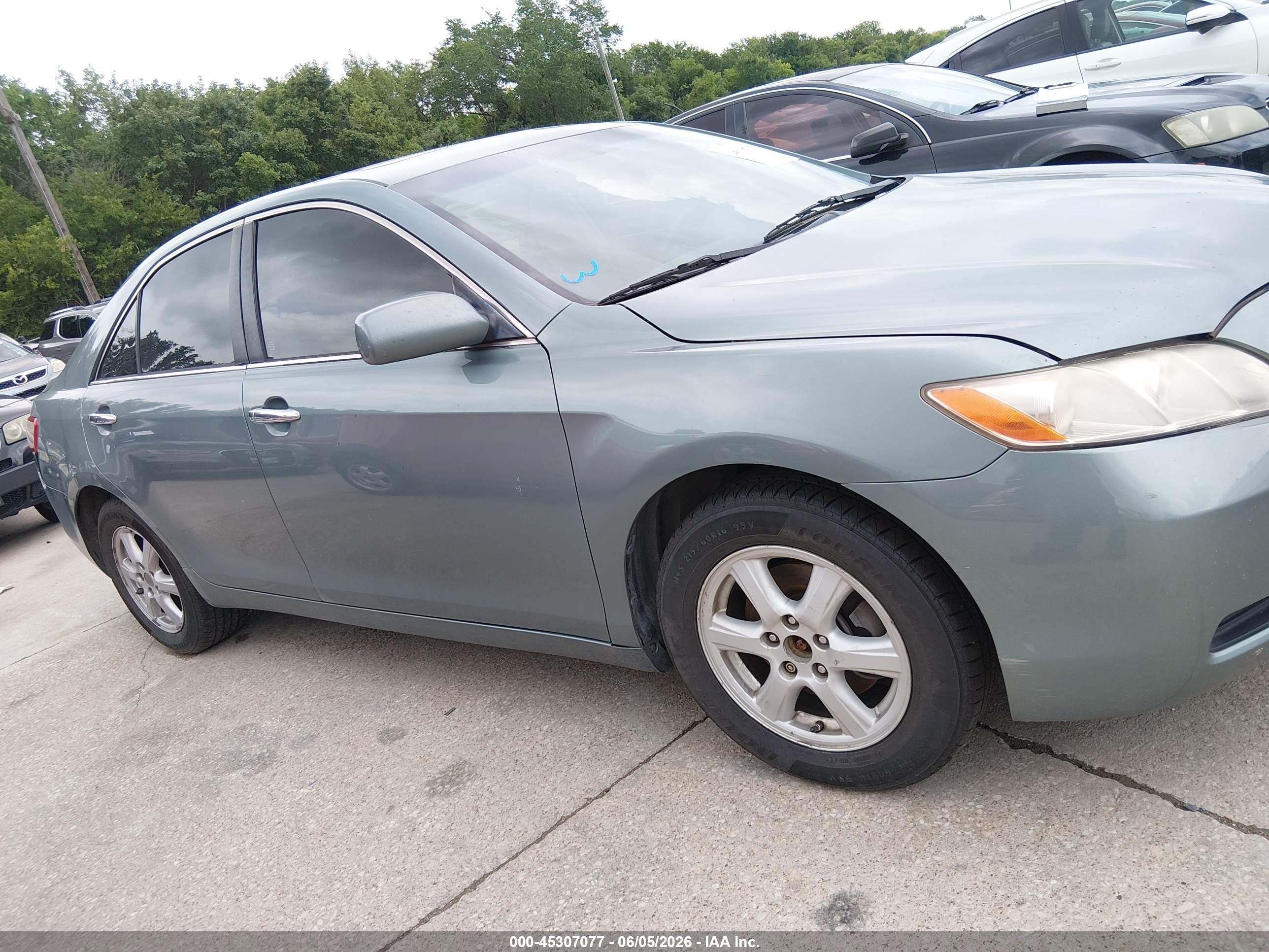 2008 Toyota Camry Le Teal vin: 4T4BE46K28R043142