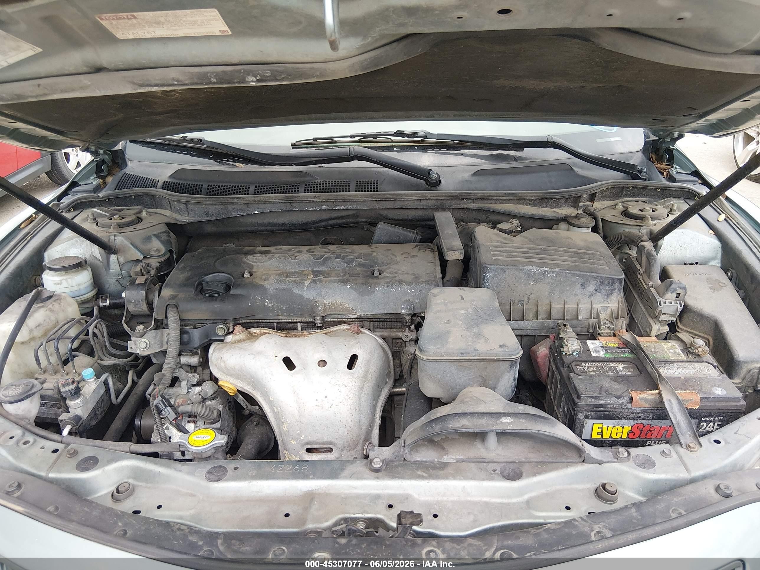 2008 Toyota Camry Le Teal vin: 4T4BE46K28R043142