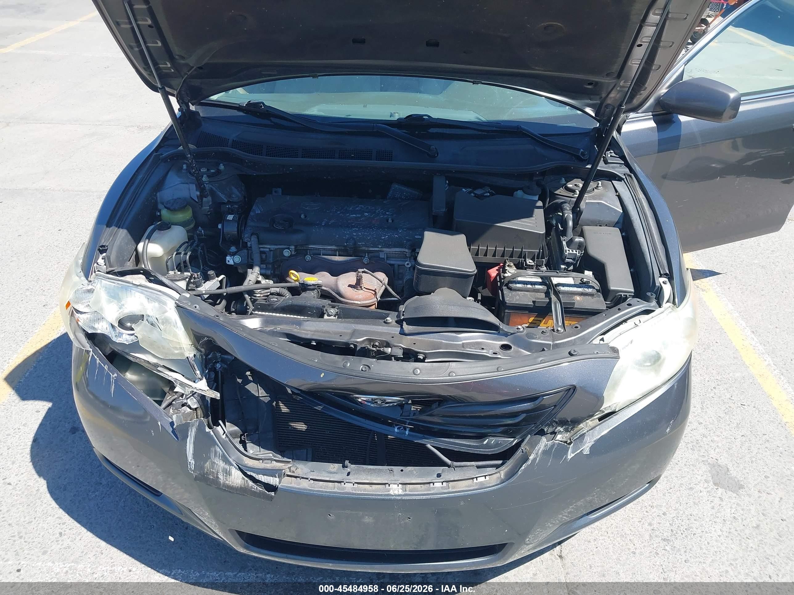 2008 Toyota Camry Le Серый vin: 4T4BE46K28R044002