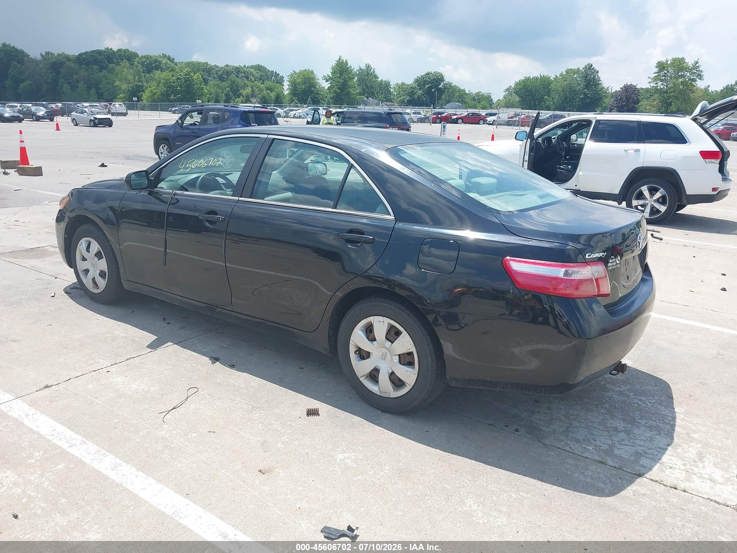 2009 Toyota Camry   Black vin: 4T4BE46K29R064154