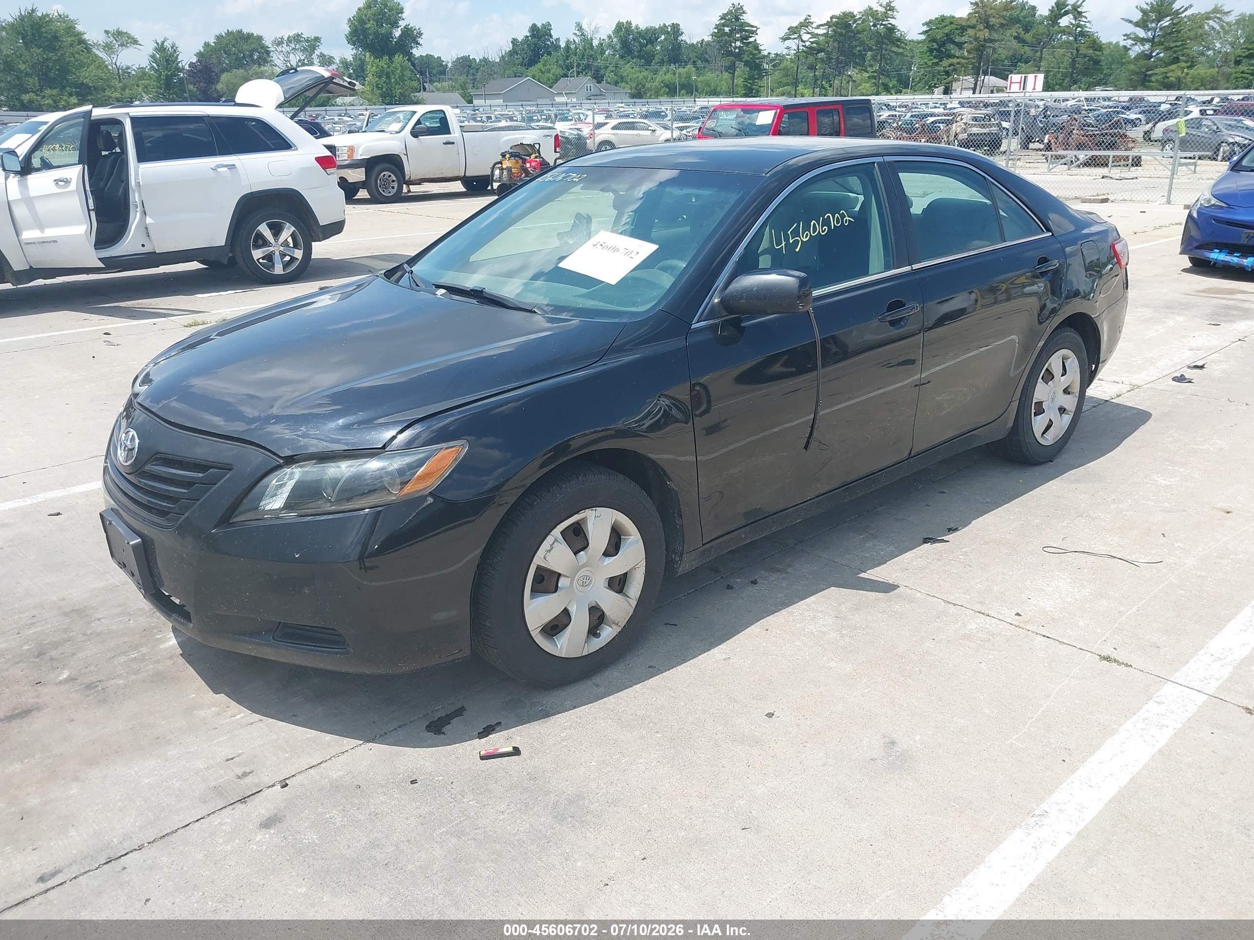 2009 Toyota Camry   Black vin: 4T4BE46K29R064154