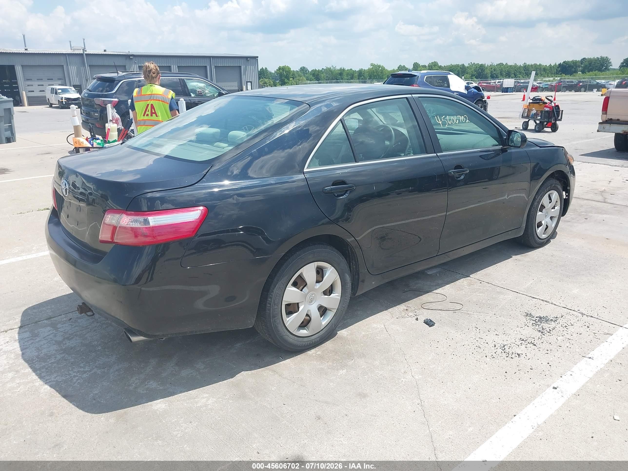 2009 Toyota Camry   Black vin: 4T4BE46K29R064154