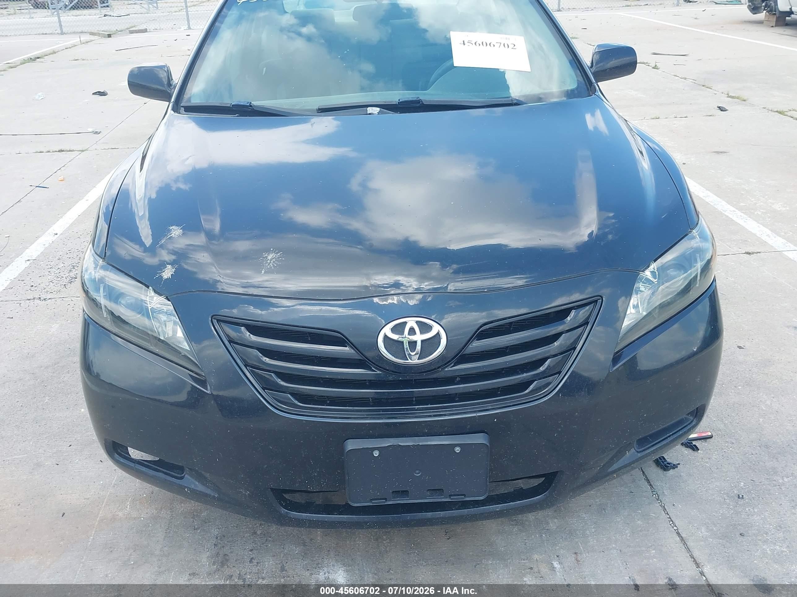 2009 Toyota Camry   Black vin: 4T4BE46K29R064154