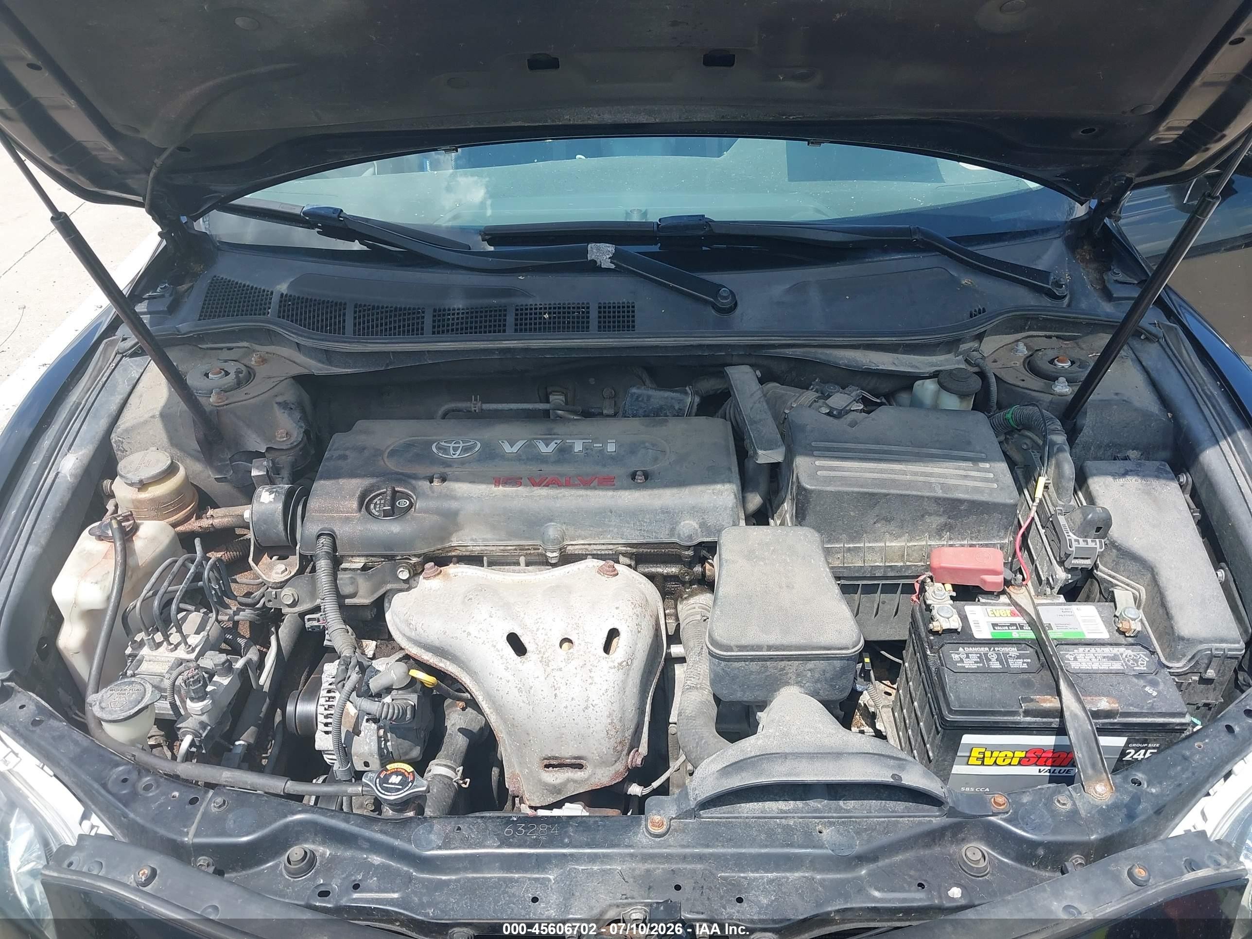 2009 Toyota Camry   Black vin: 4T4BE46K29R064154