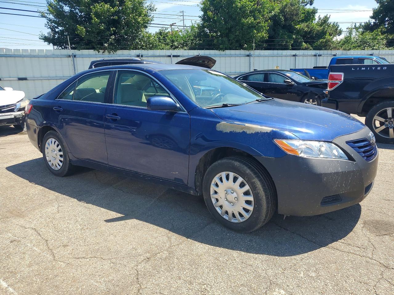 2009 Toyota Camry Le Синий vin: 4T4BE46K29R071301