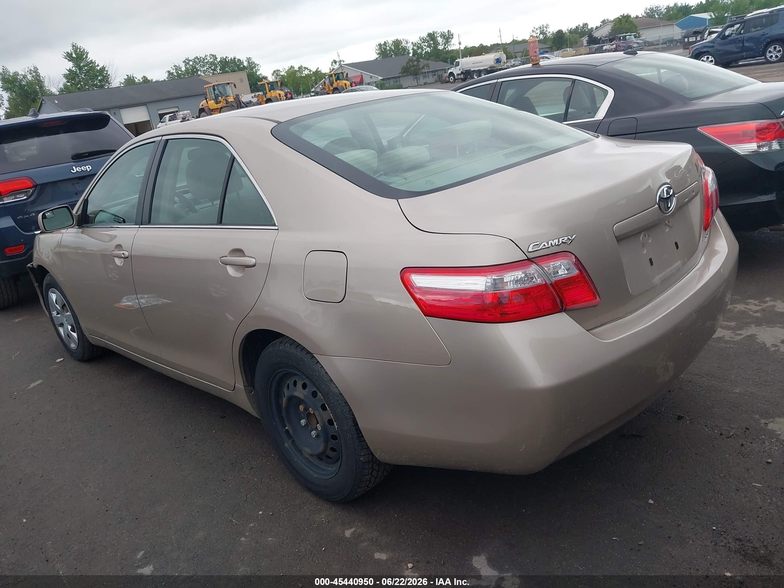 2009 Toyota Camry Le Beige vin: 4T4BE46K29R072142