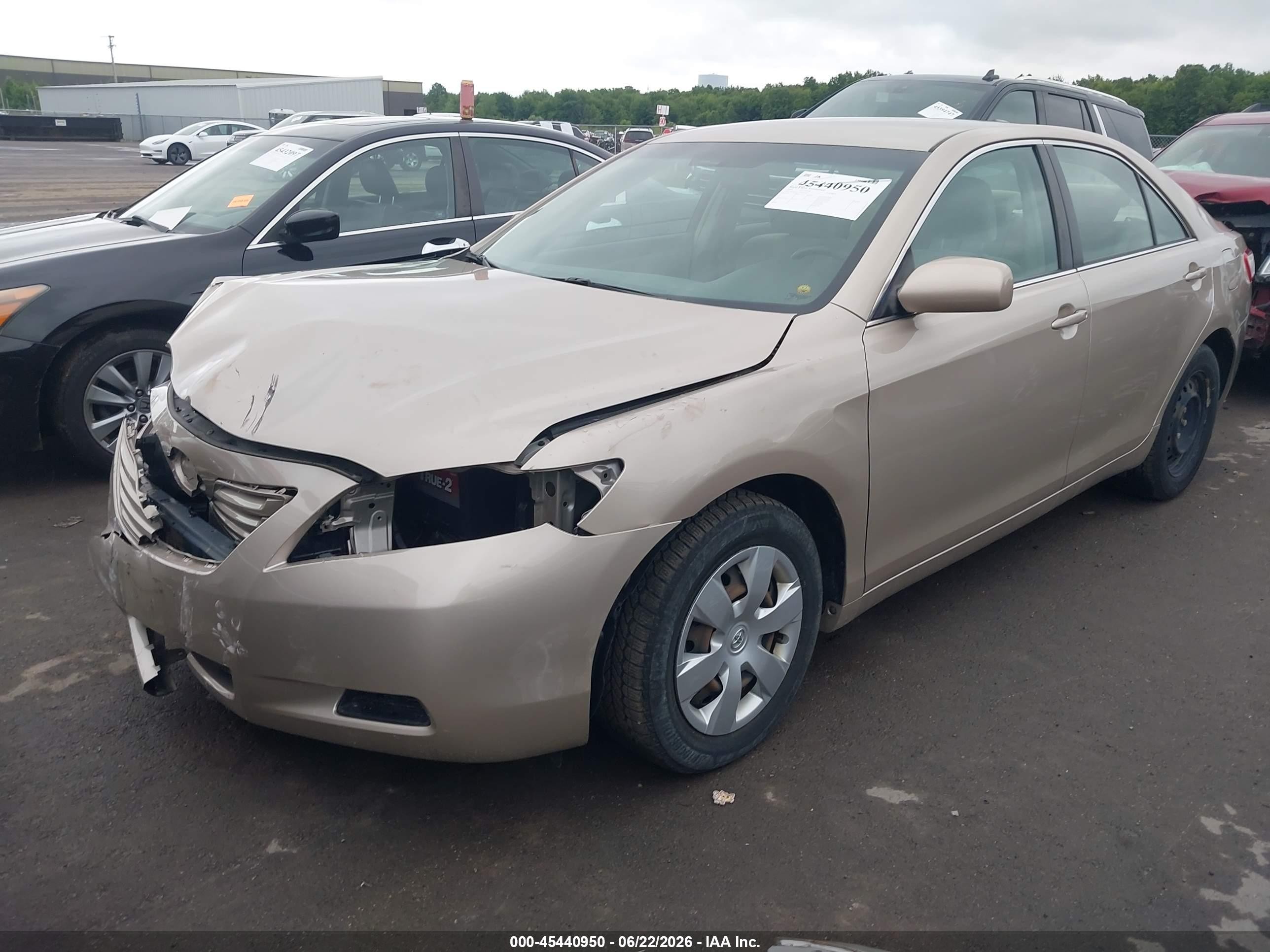 2009 Toyota Camry Le Beige vin: 4T4BE46K29R072142