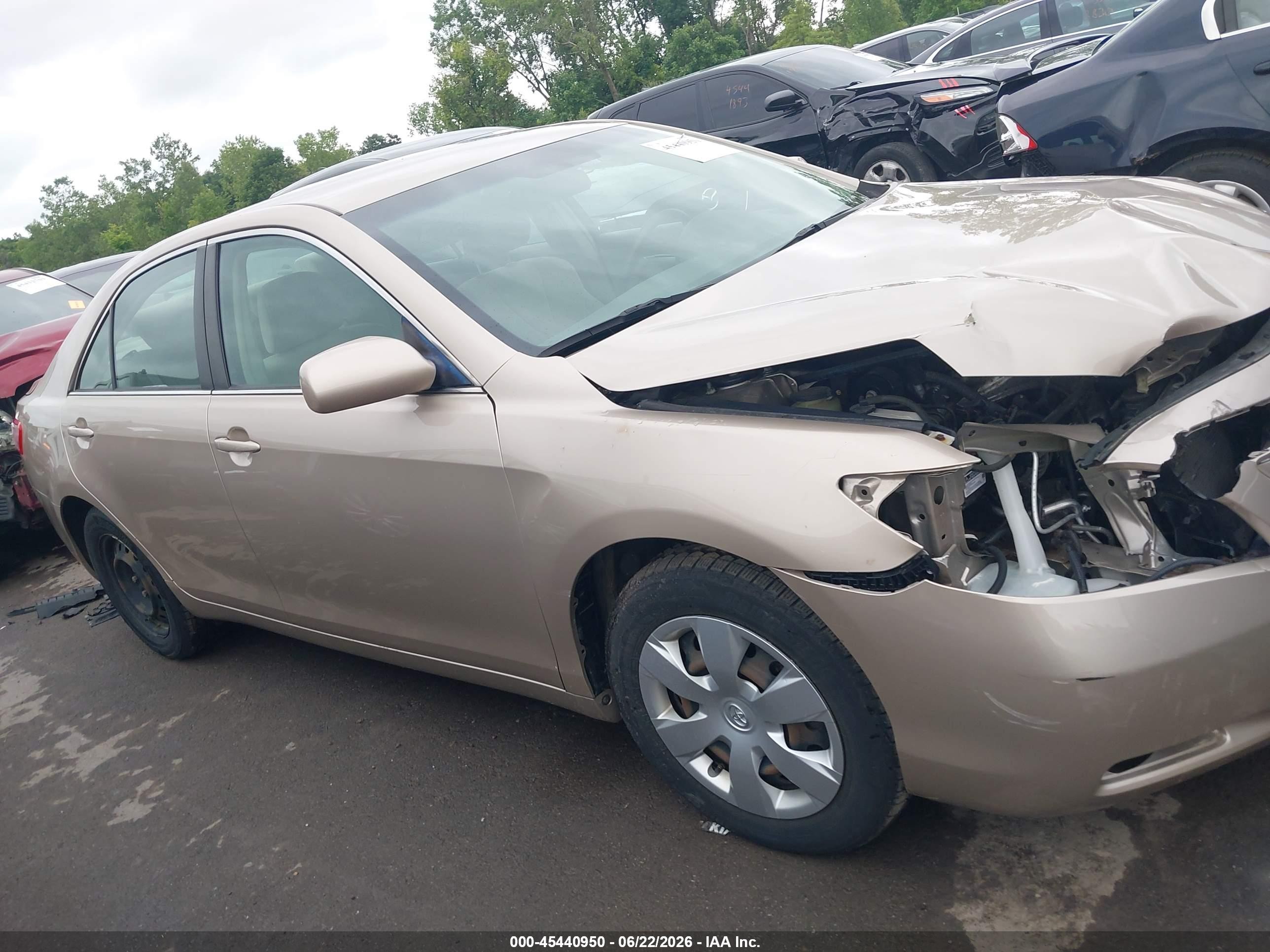 2009 Toyota Camry Le Beige vin: 4T4BE46K29R072142