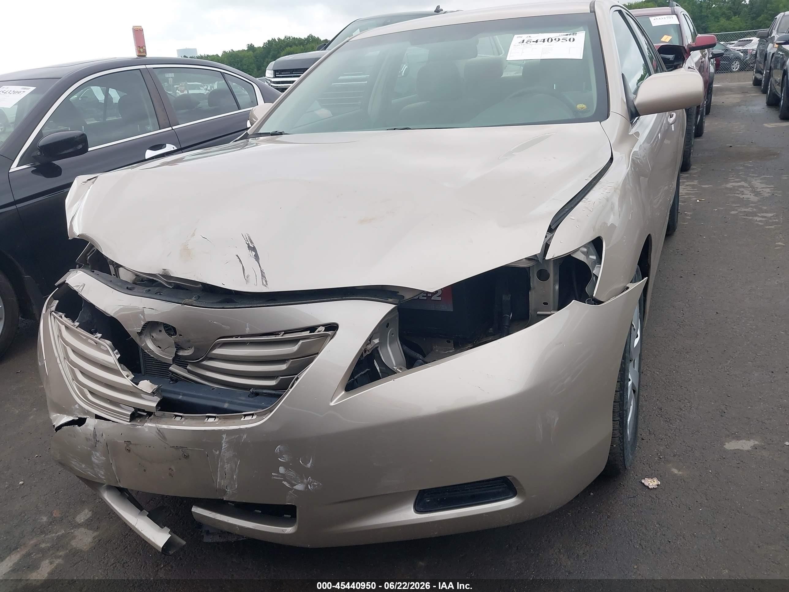 2009 Toyota Camry Le Beige vin: 4T4BE46K29R072142