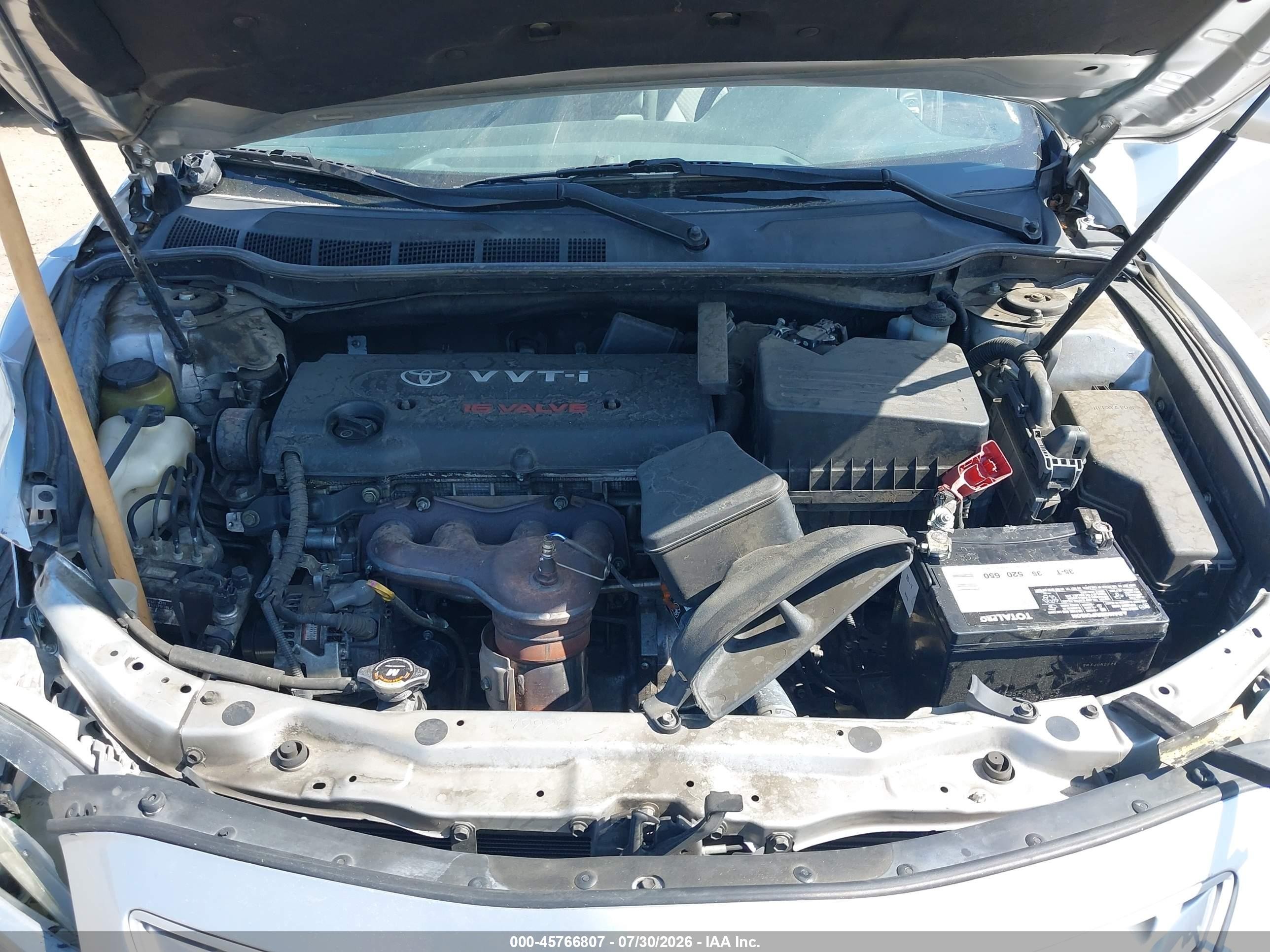 2009 Toyota Camry Le Silver vin: 4T4BE46K29R080788