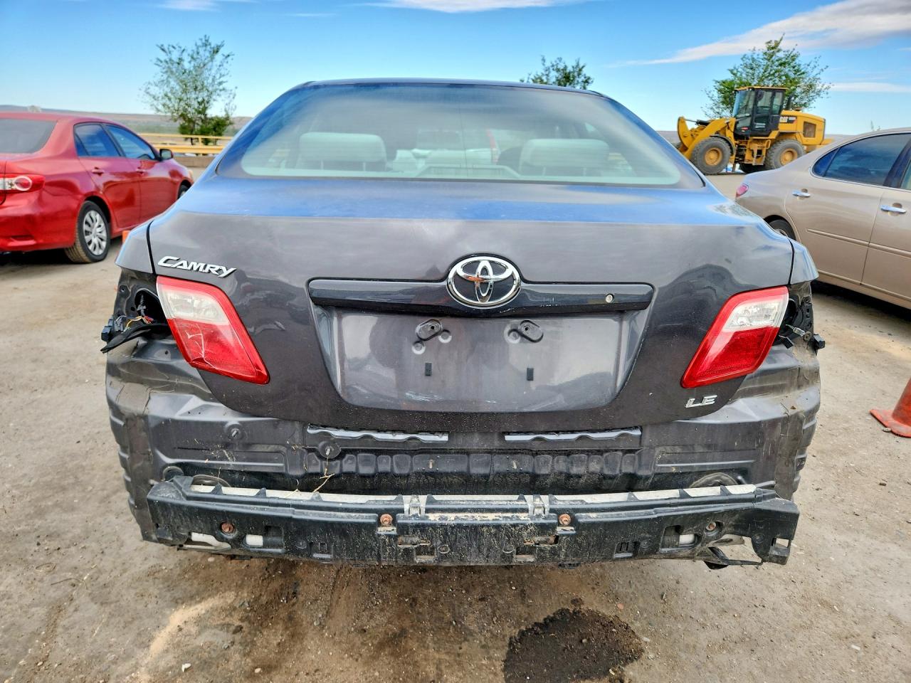 2009 Toyota Camry Le Gray vin: 4T4BE46K29R081343