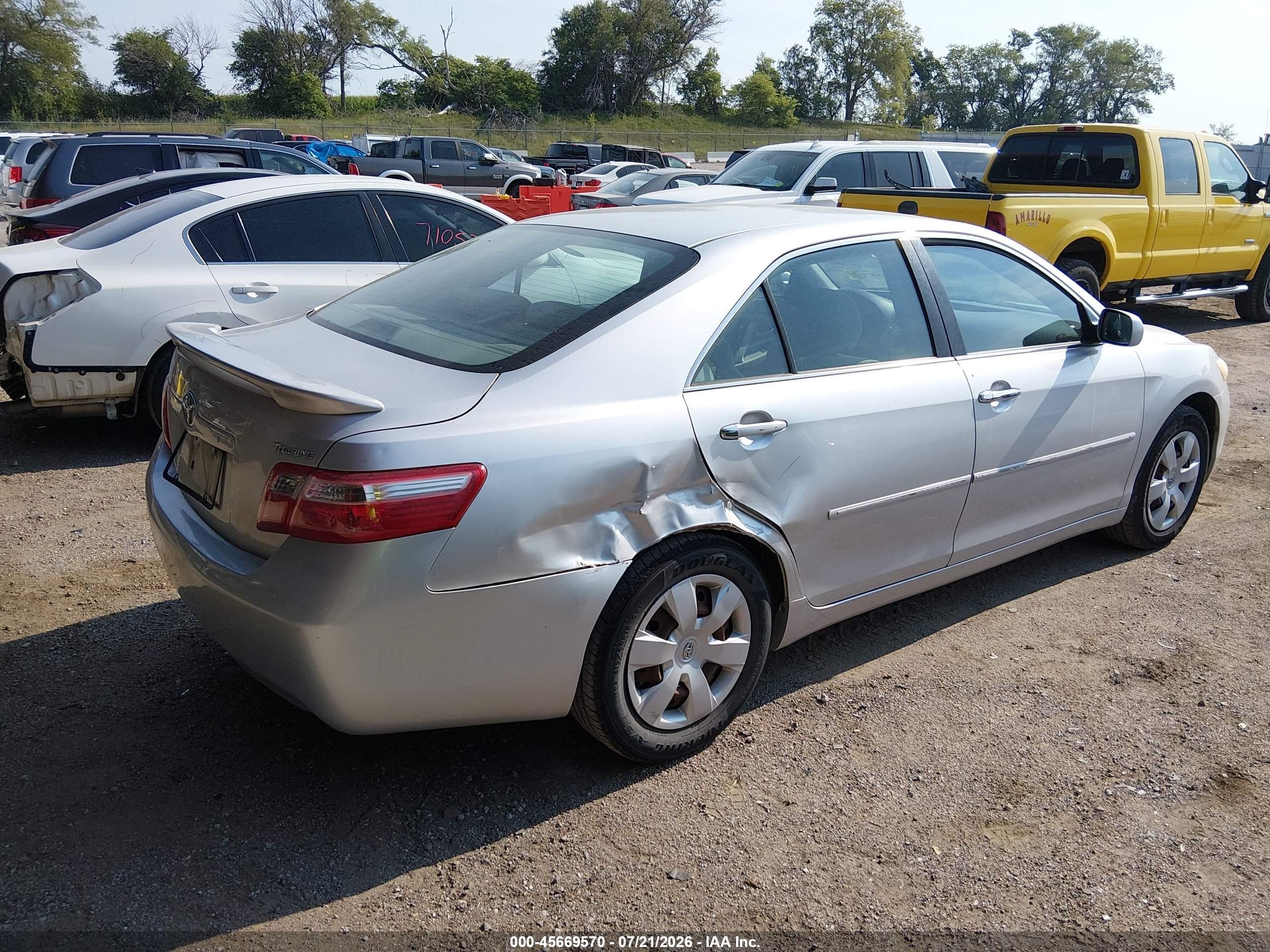2009 Toyota Camry Silver vin: 4T4BE46K29R094190