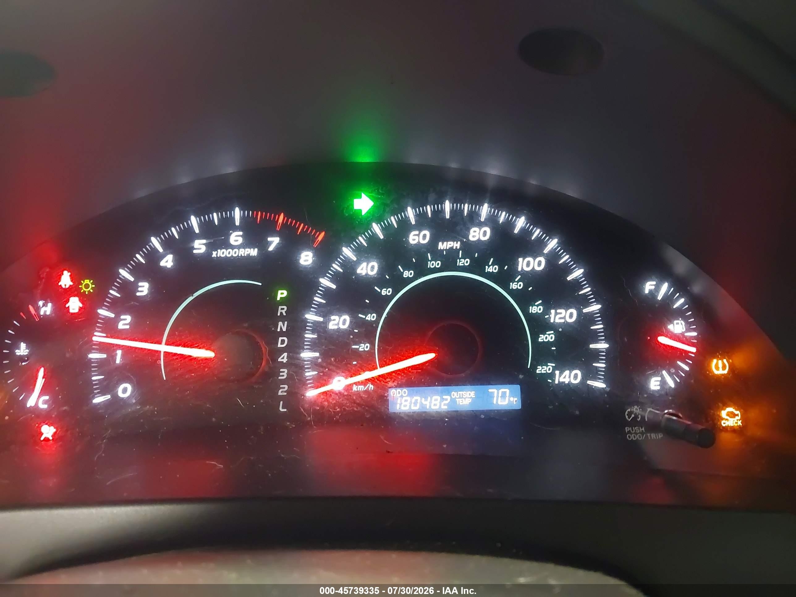 2009 Toyota Camry Le Серый vin: 4T4BE46K29R104524