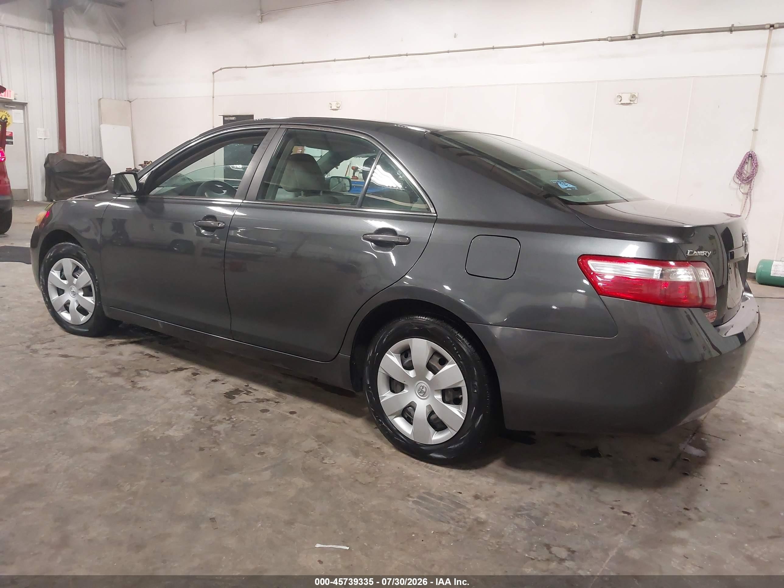 2009 Toyota Camry Le Серый vin: 4T4BE46K29R104524