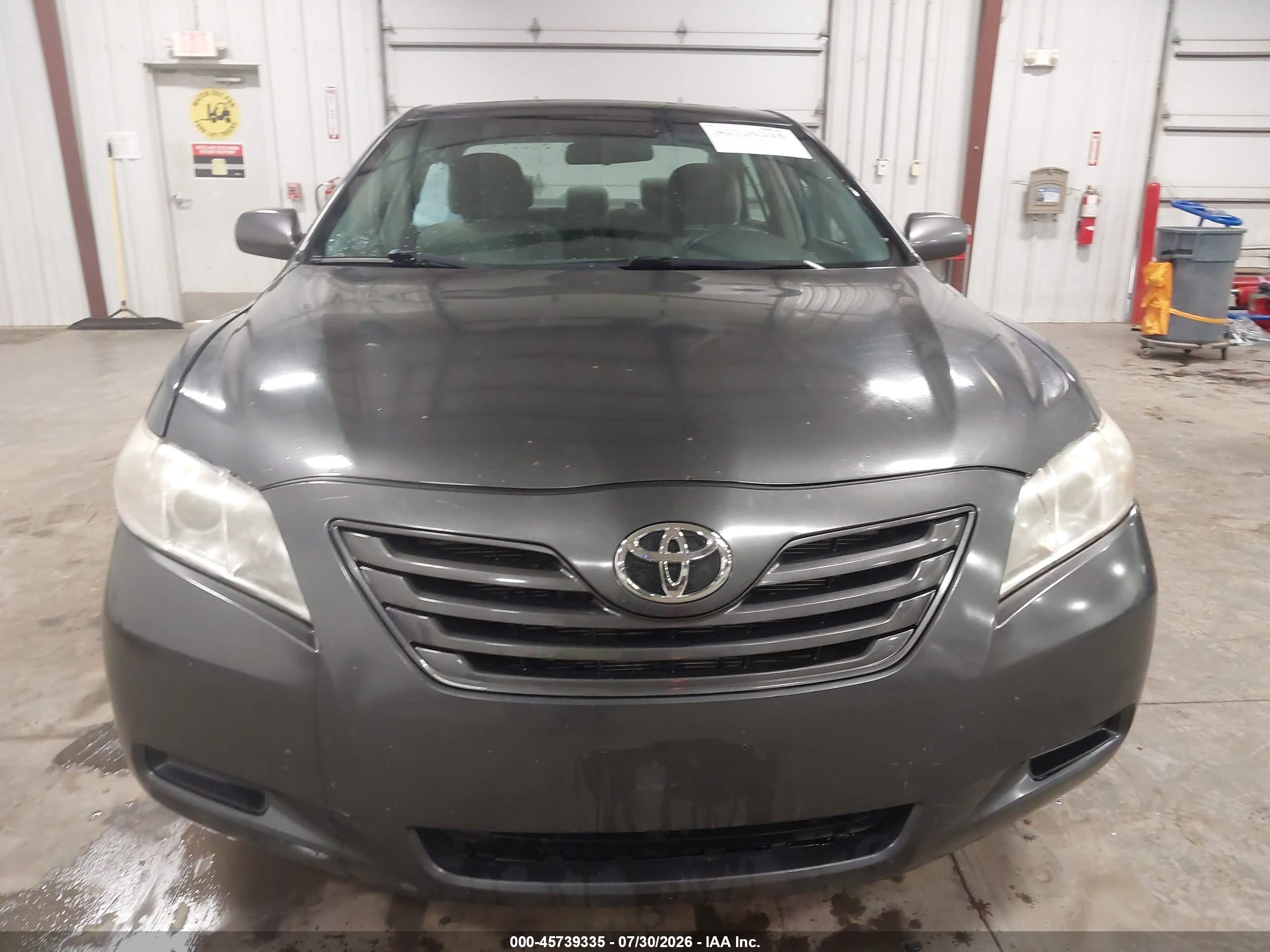 2009 Toyota Camry Le Серый vin: 4T4BE46K29R104524