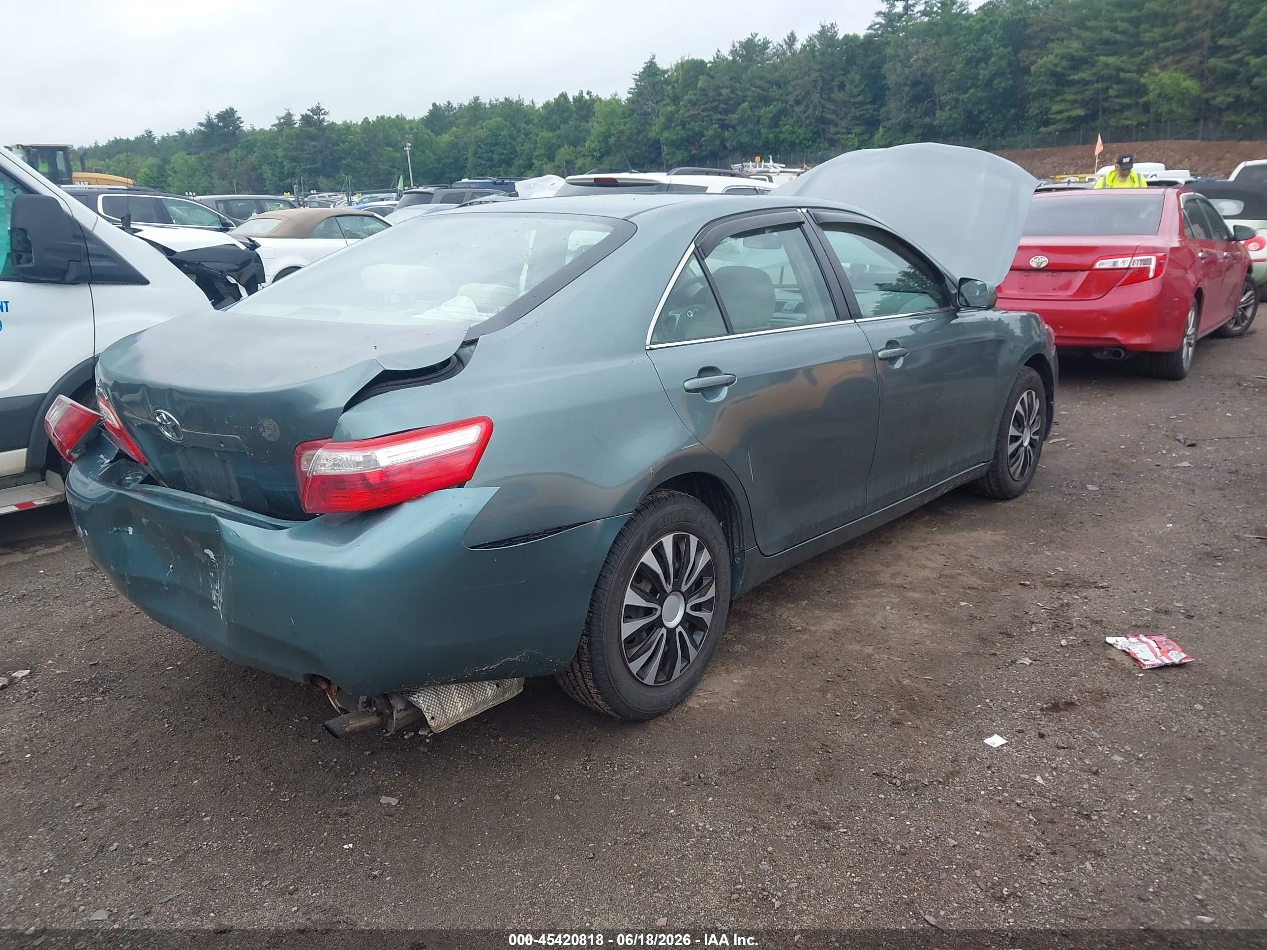 2009 Toyota Camry Le Silver vin: 4T4BE46K29R108055
