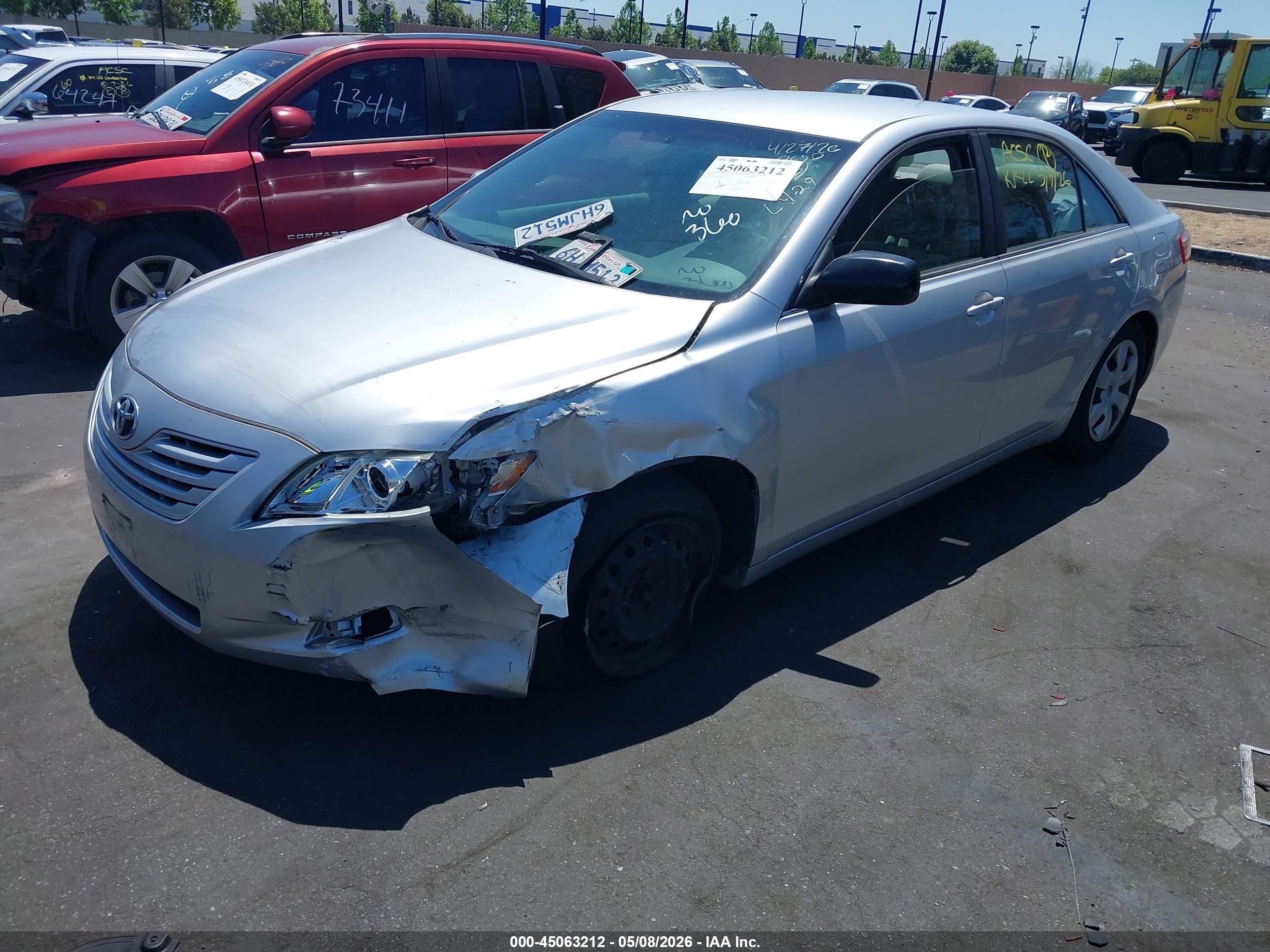 2009 Toyota Camry   Silver vin: 4T4BE46K29R113210