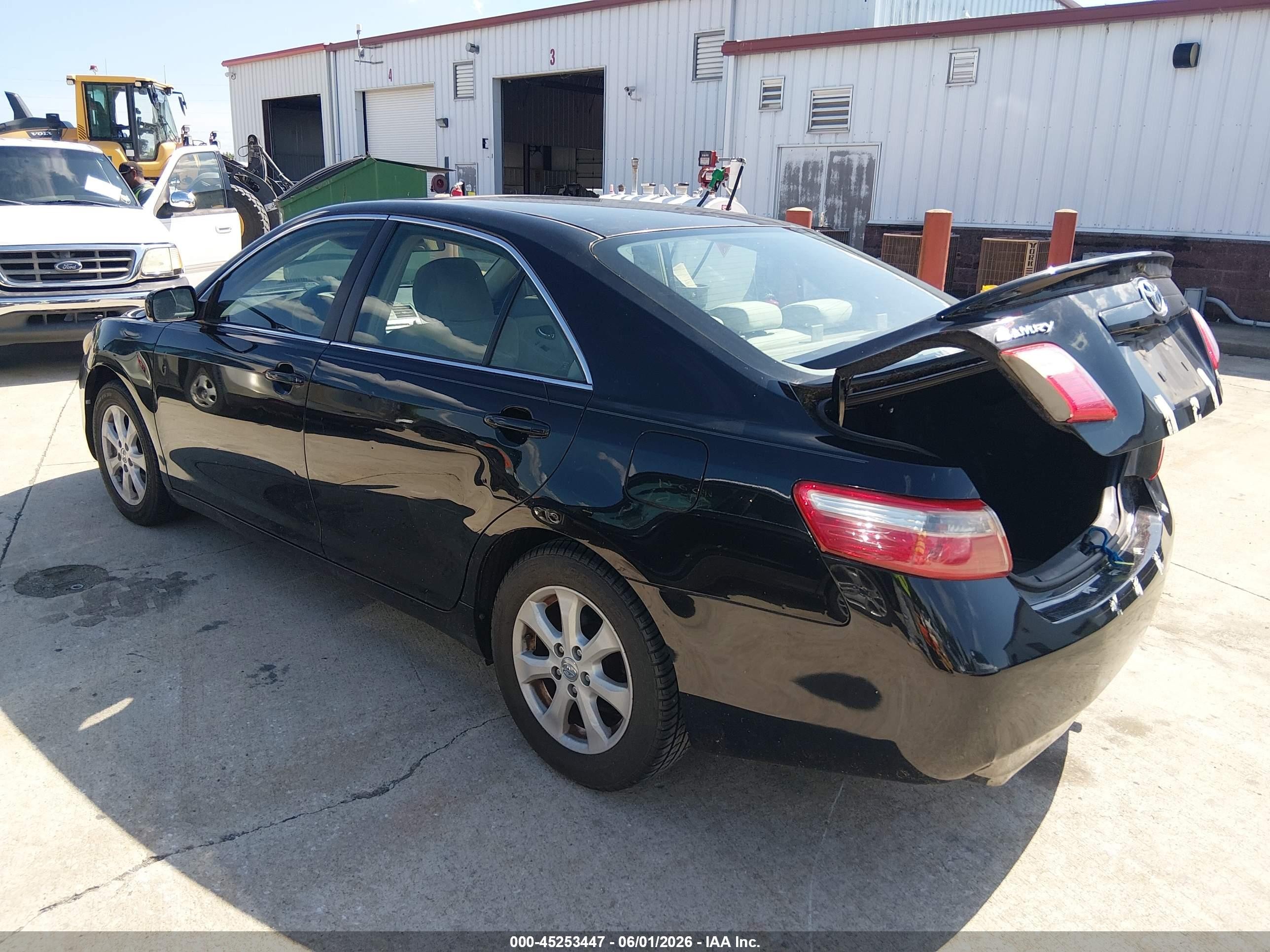 2009 Toyota Camry Le Black vin: 4T4BE46K29R120819
