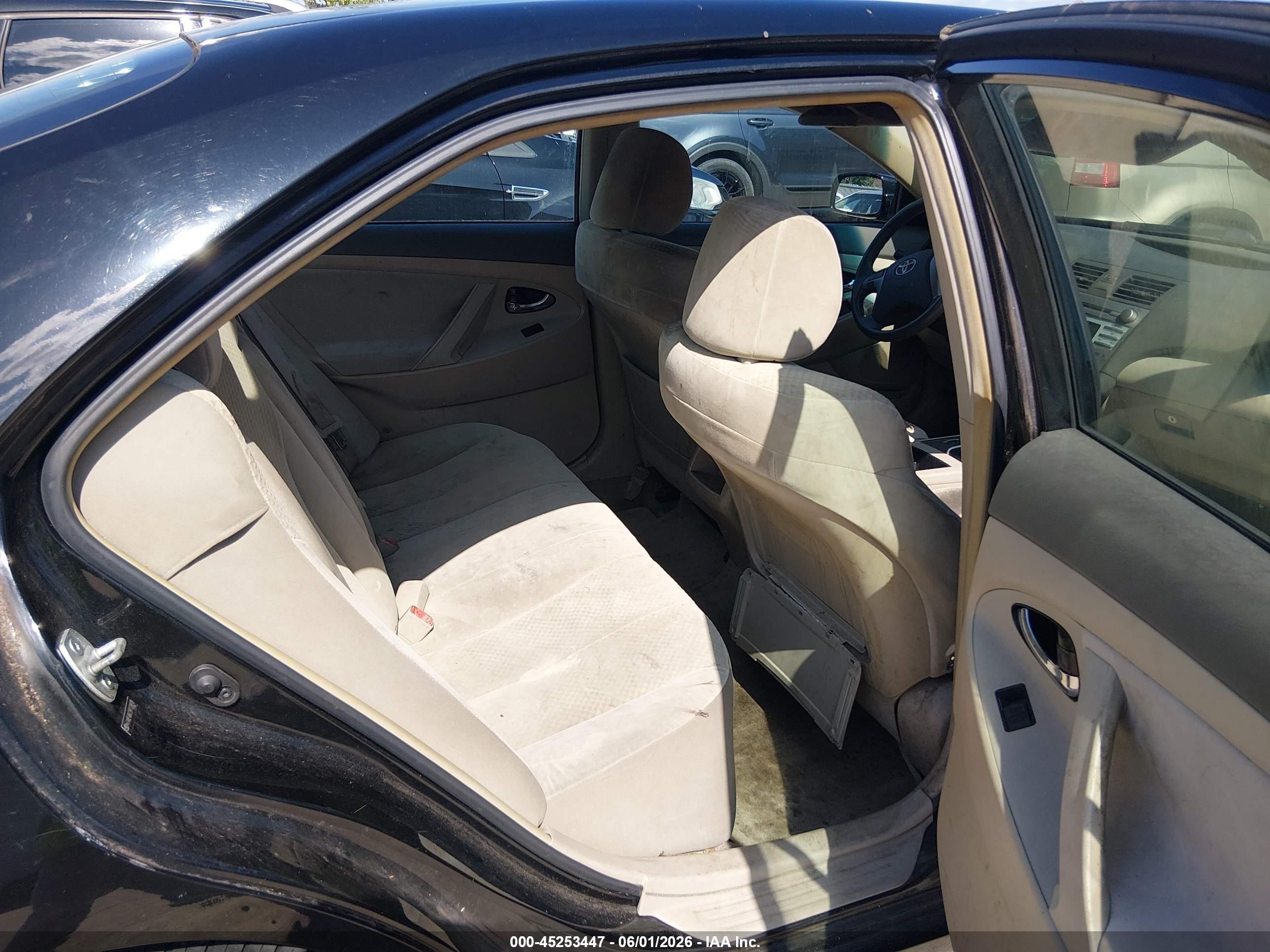 2009 Toyota Camry Le Black vin: 4T4BE46K29R120819