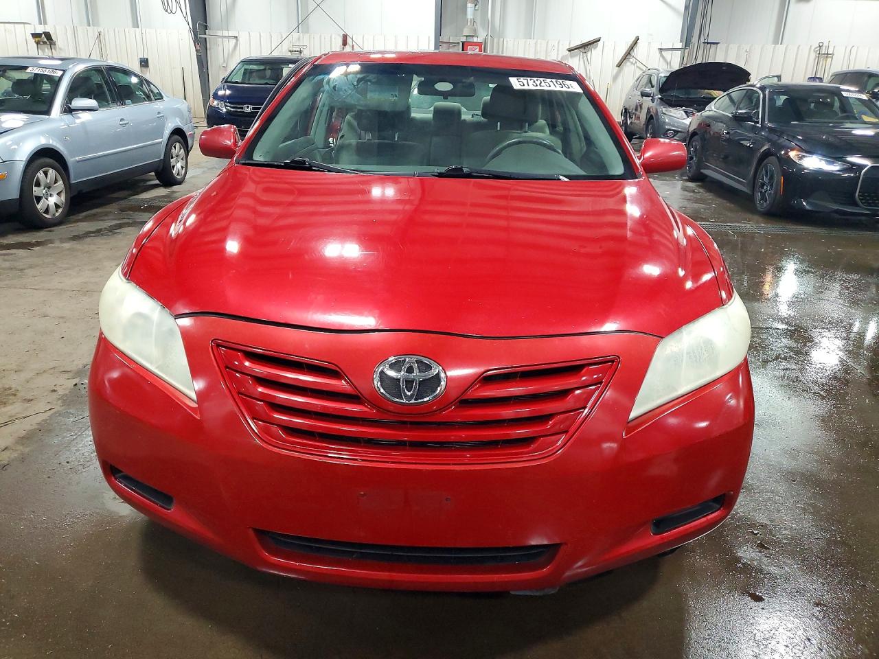 2009 Toyota Camry Le Red vin: 4T4BE46K29R131142