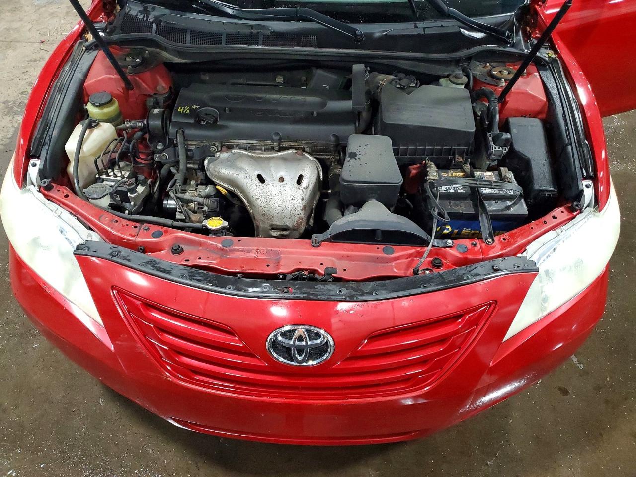 2009 Toyota Camry Le Red vin: 4T4BE46K29R131142