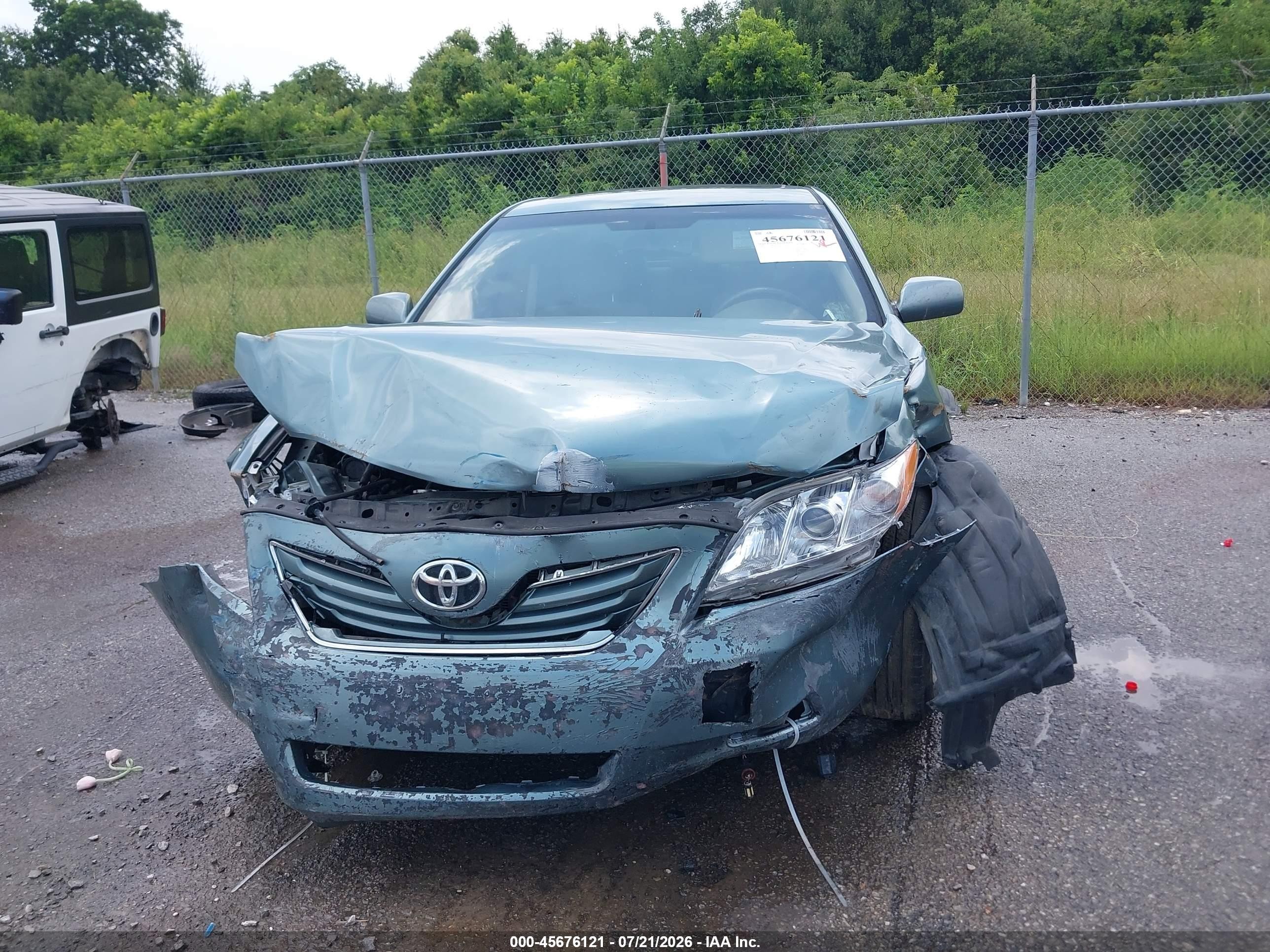 2009 Toyota Camry Xle Light Blue vin: 4T4BE46K29R134963