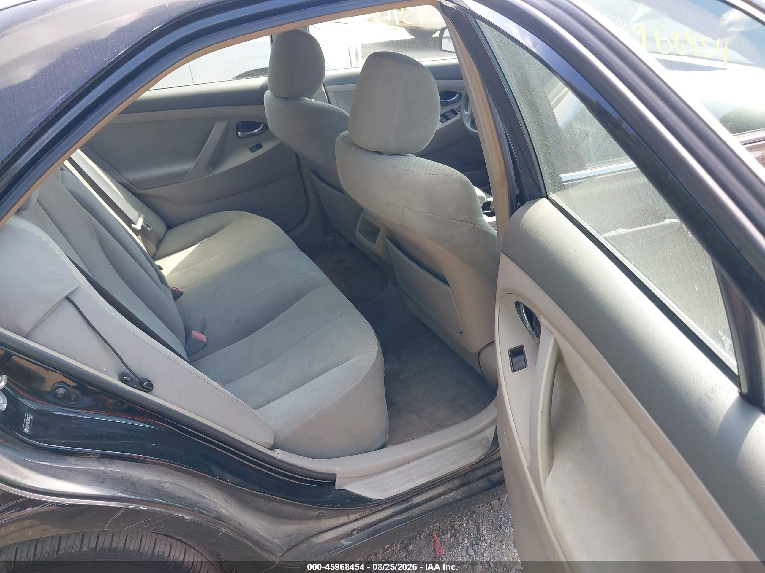 2007 Toyota Camry Le Black vin: 4T4BE46K37R004395