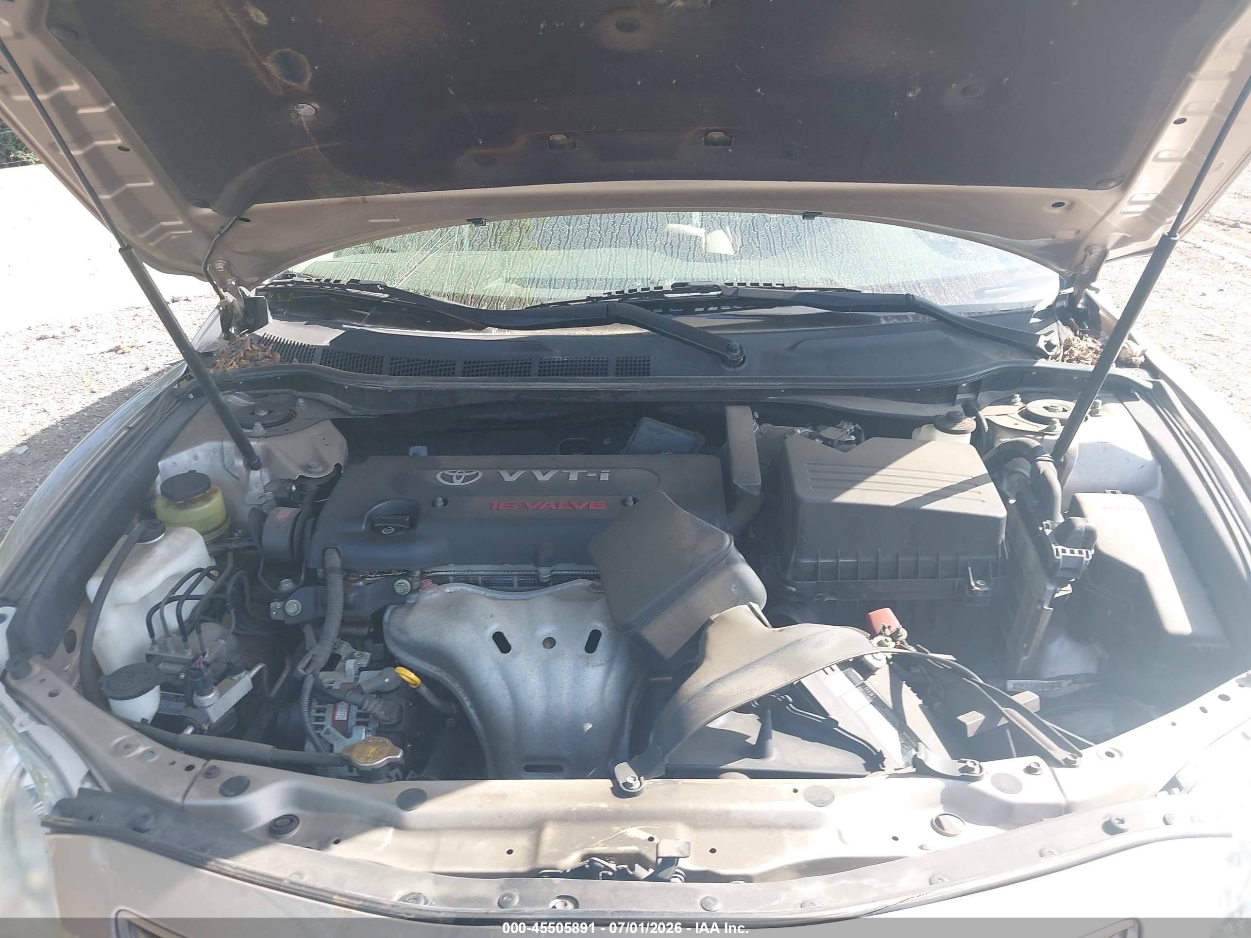 2007 Toyota Camry Le Gold vin: 4T4BE46K37R007121