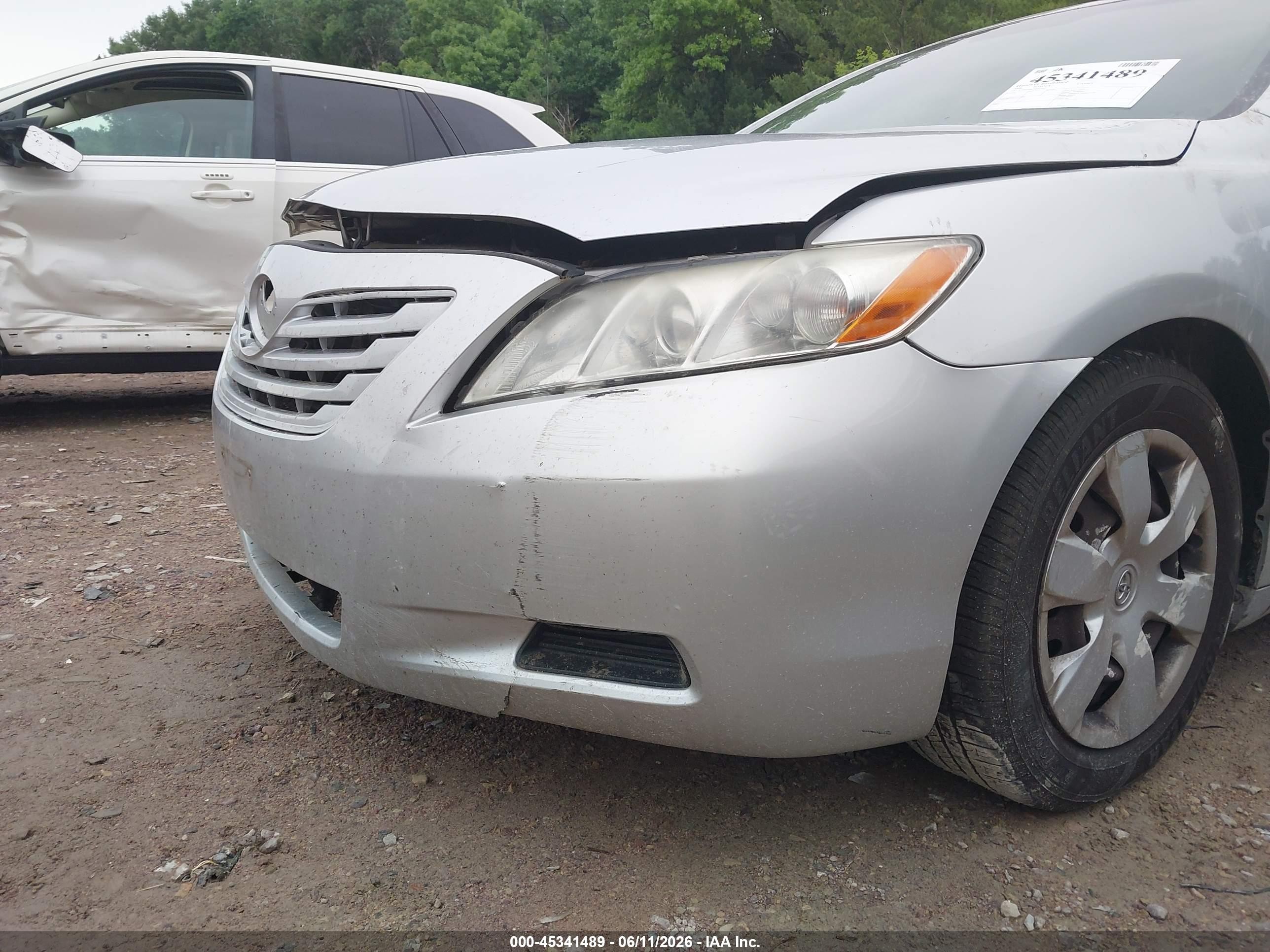 2008 Toyota Camry Le Серебряный vin: 4T4BE46K38R021473