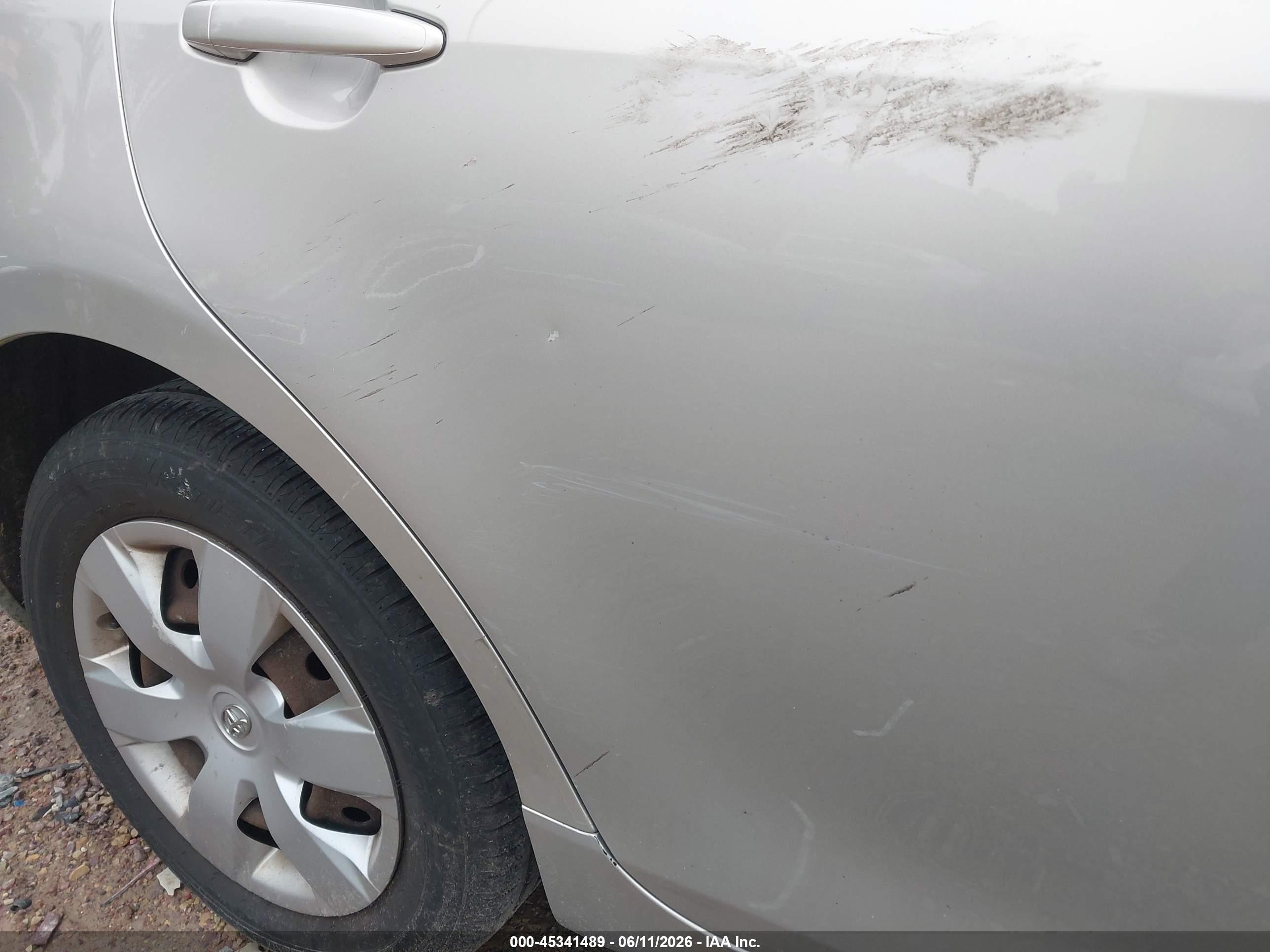 2008 Toyota Camry Le Серебряный vin: 4T4BE46K38R021473