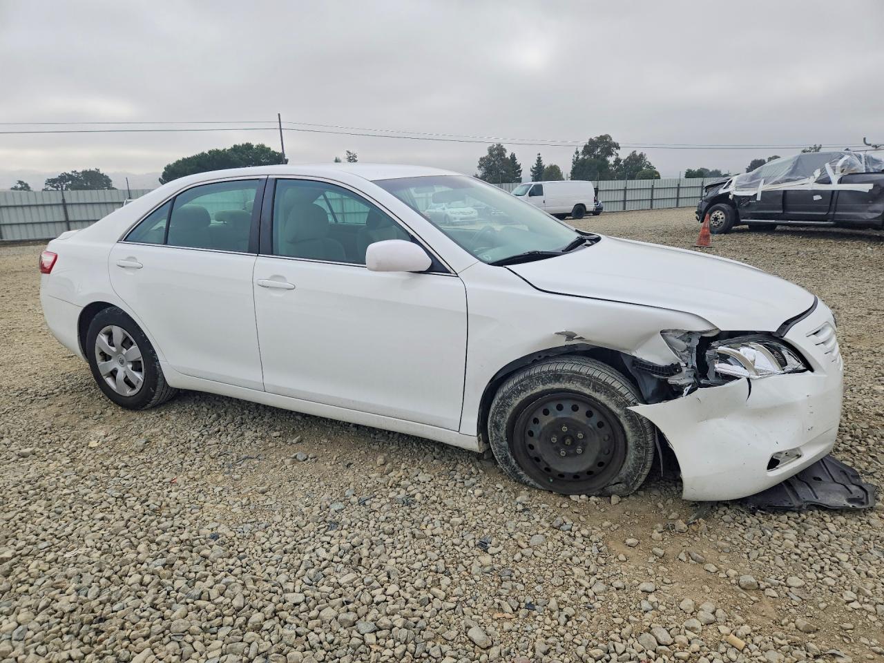 2008 Toyota Camry Белый vin: 4T4BE46K38R038774