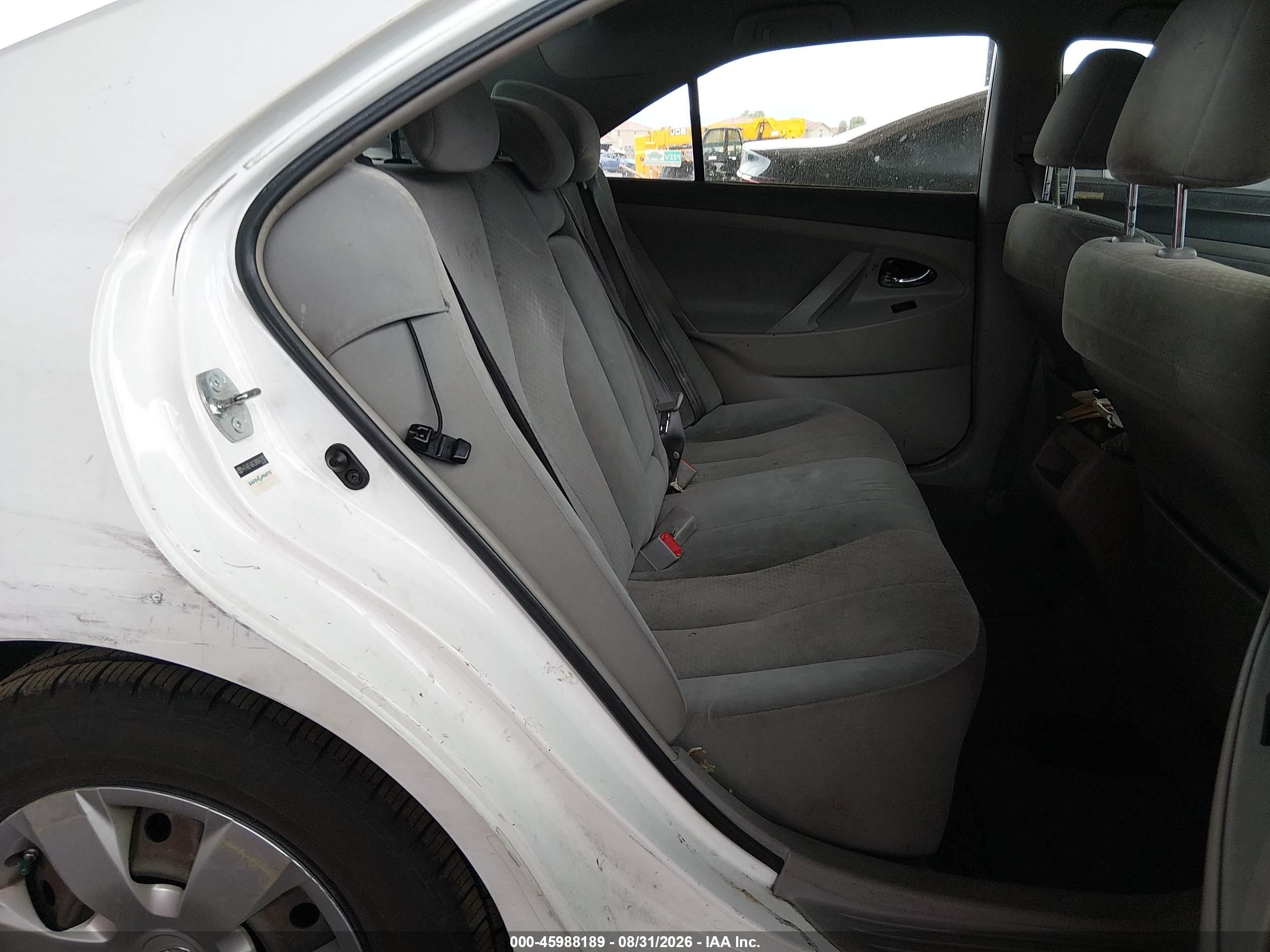 2008 Toyota Camry Le Белый vin: 4T4BE46K38R043103