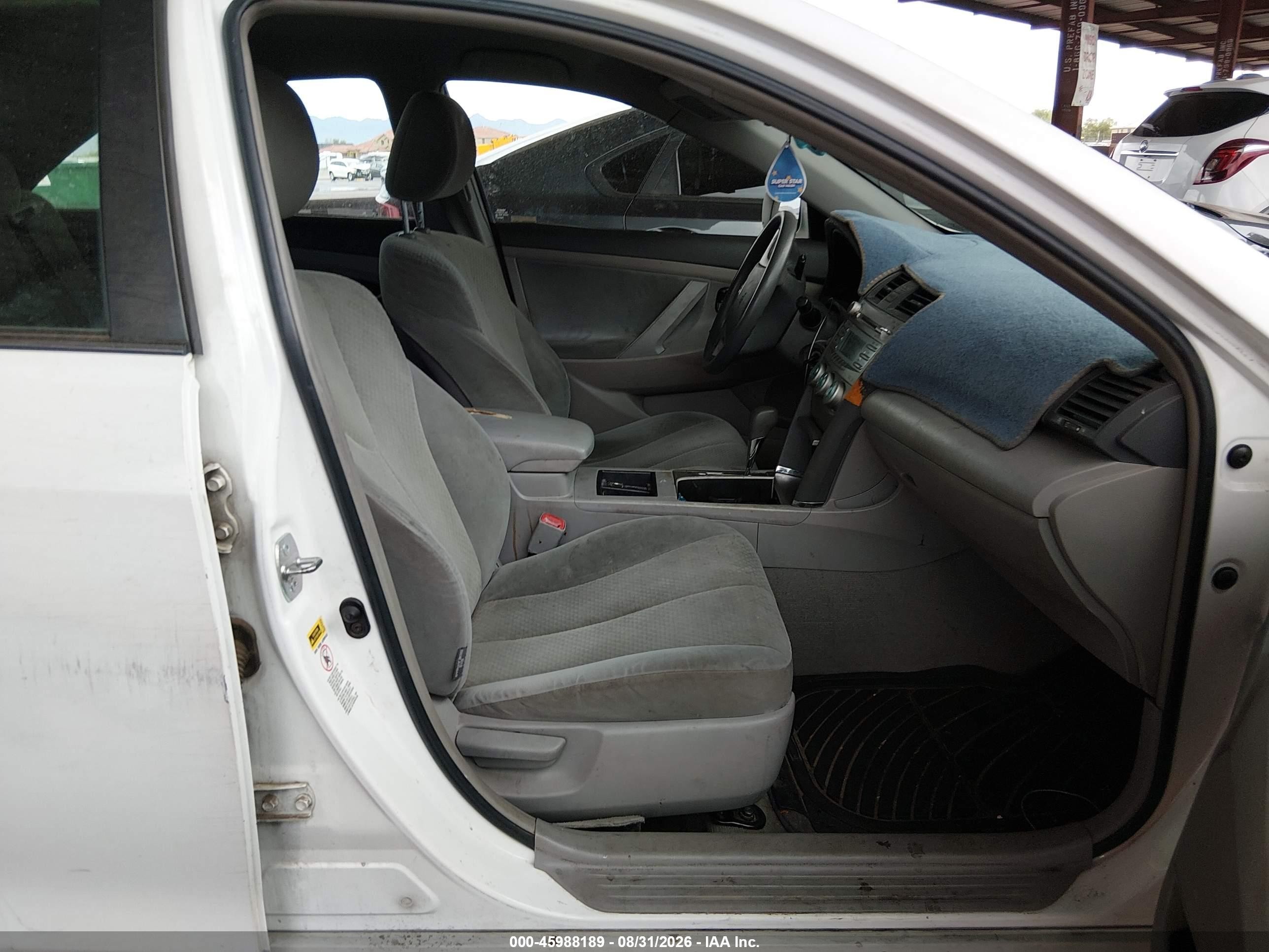 2008 Toyota Camry Le Белый vin: 4T4BE46K38R043103