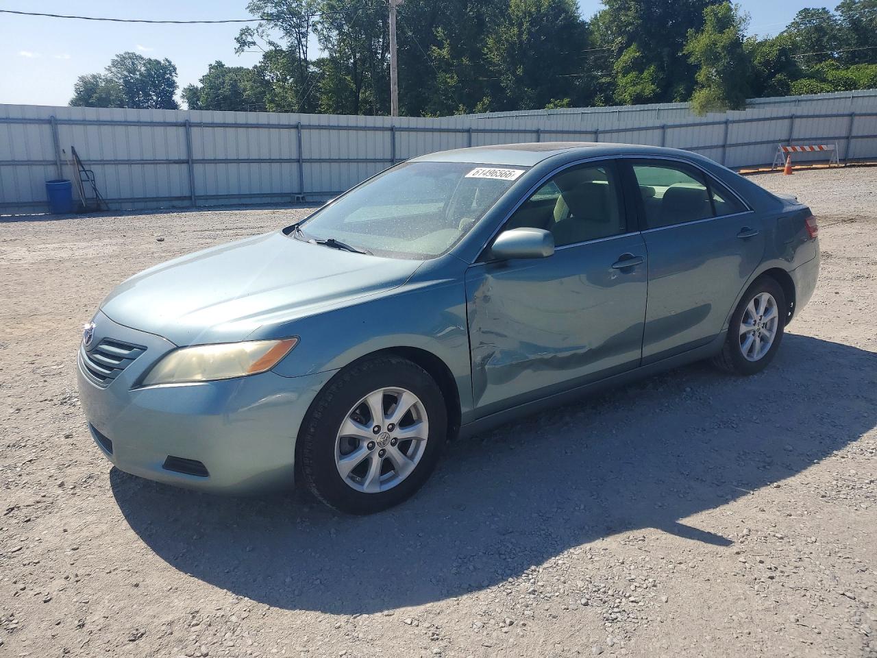 2008 Toyota Camry Le Gray vin: 4T4BE46K38R044980