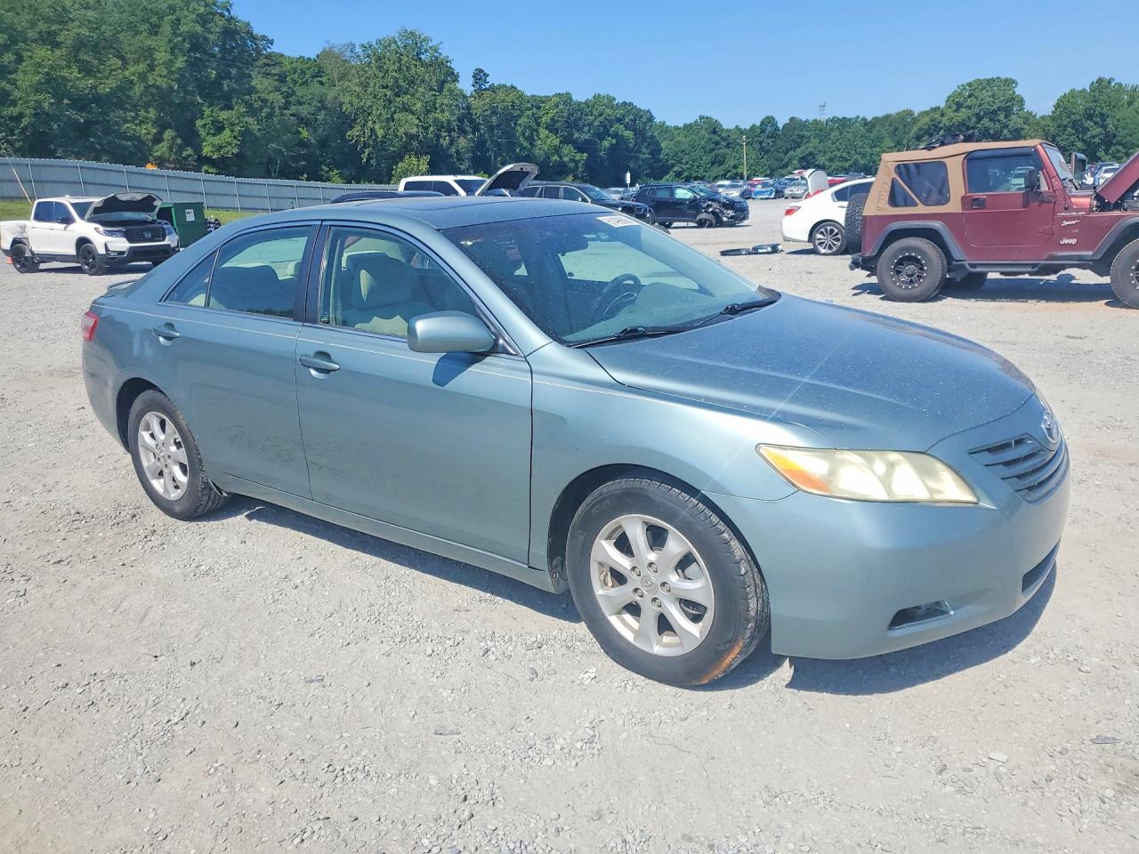 2008 Toyota Camry Le Gray vin: 4T4BE46K38R044980