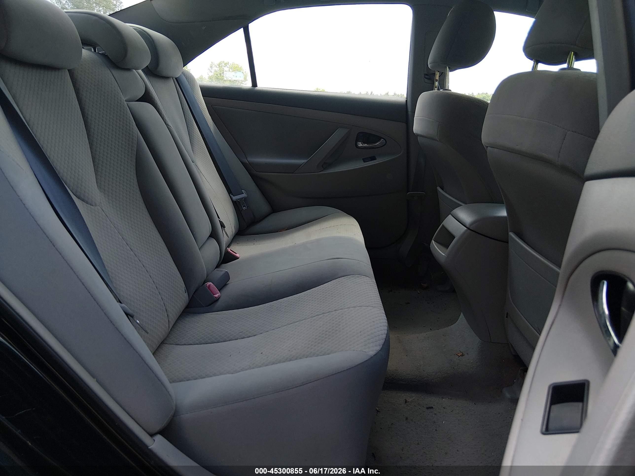 2009 Toyota Camry Le Black vin: 4T4BE46K39R053535