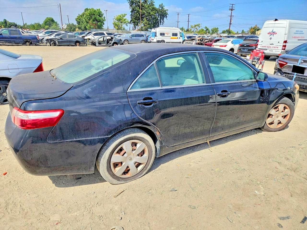 2009 Toyota Camry Le Black vin: 4T4BE46K39R061831