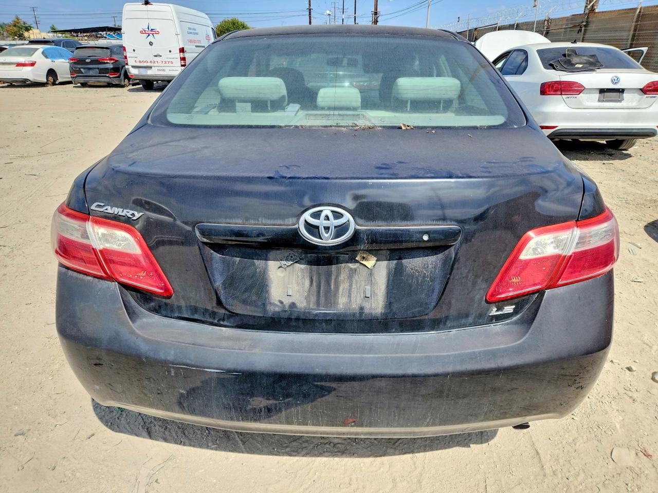 2009 Toyota Camry Le Black vin: 4T4BE46K39R061831