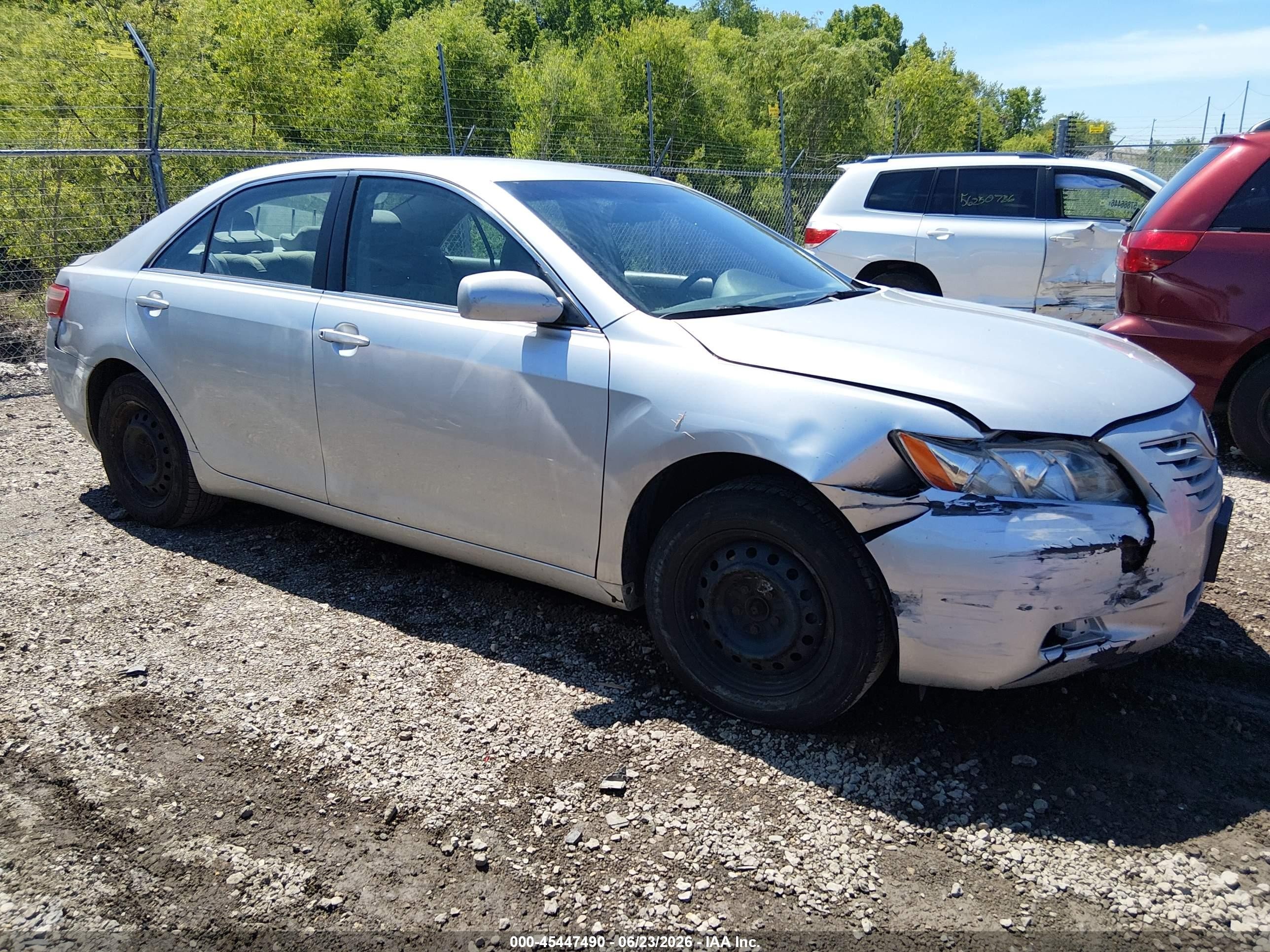 2009 Toyota Camry Silver vin: 4T4BE46K39R076569