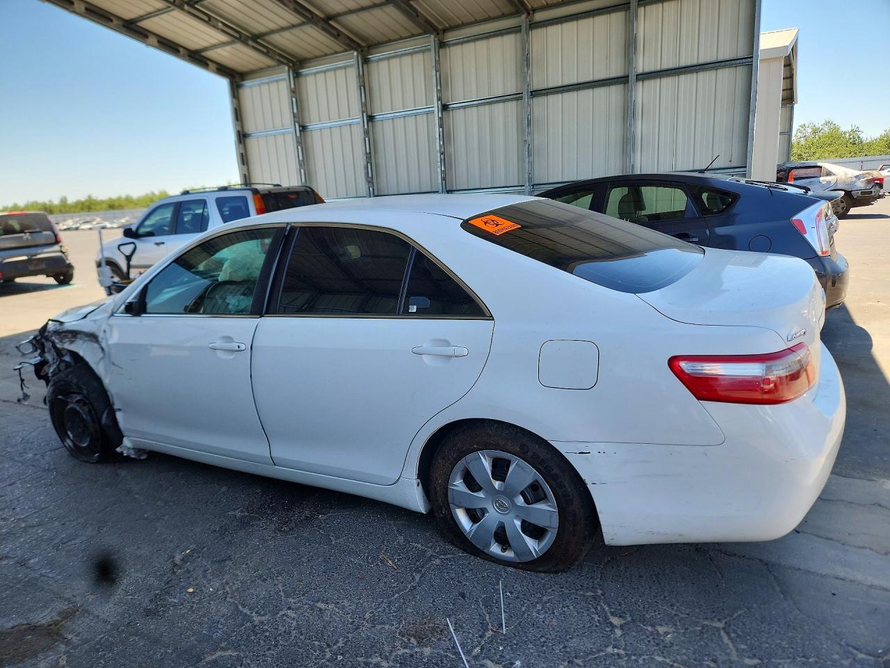 2009 Toyota Camry Le Белый vin: 4T4BE46K39R088267