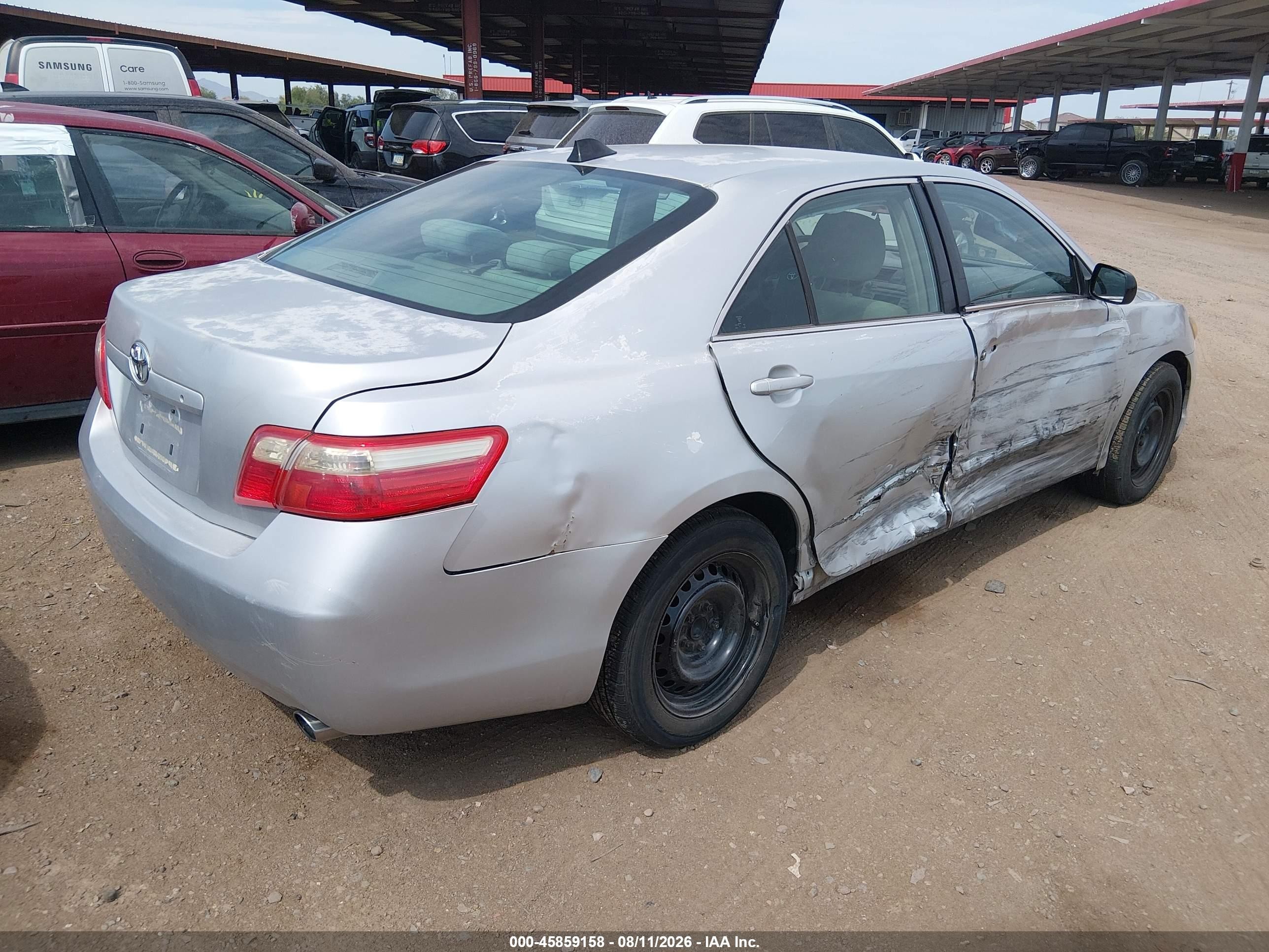 2009 Toyota Camry   Silver vin: 4T4BE46K39R092707